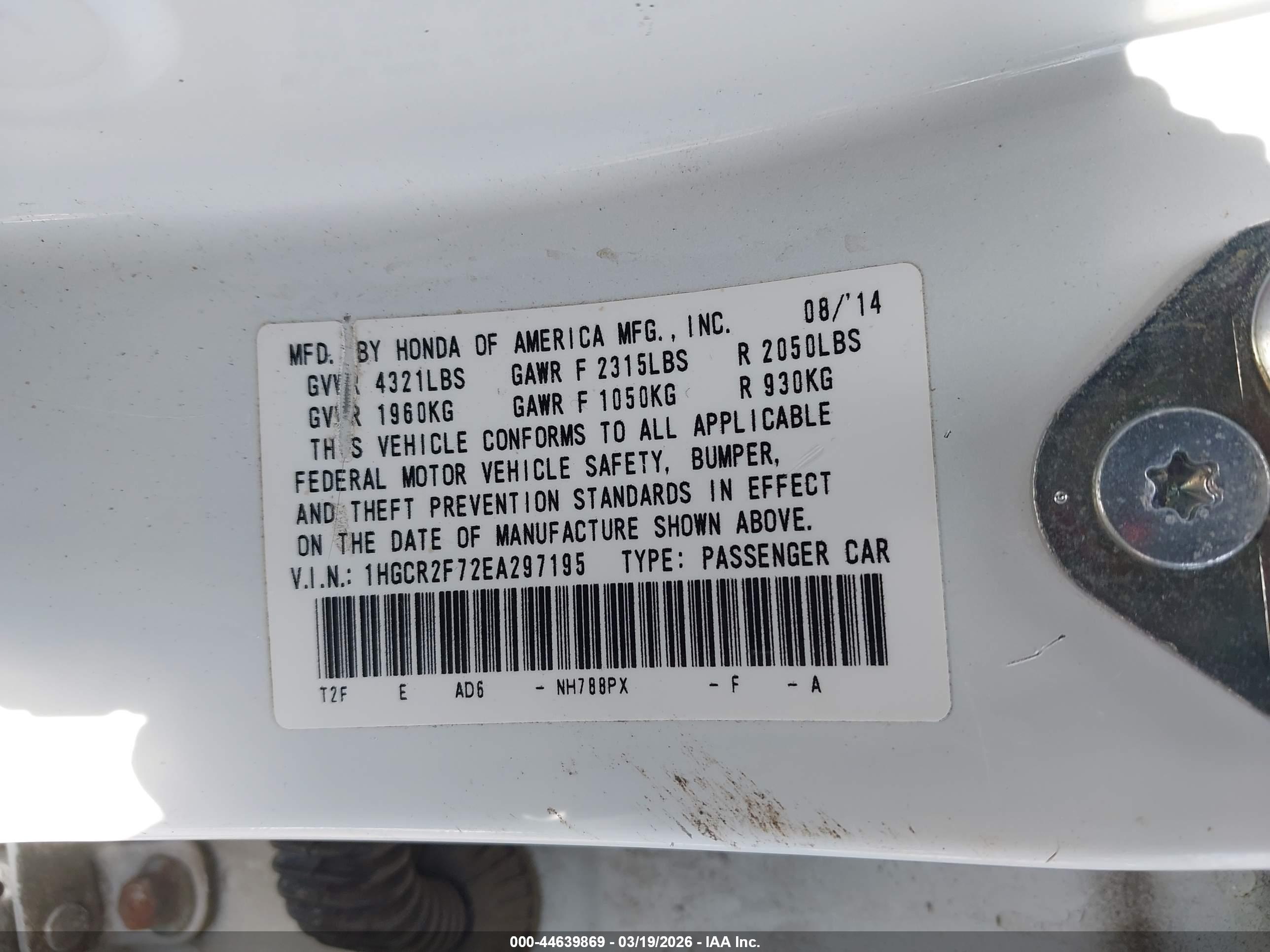 HONDA ACCORD image 9