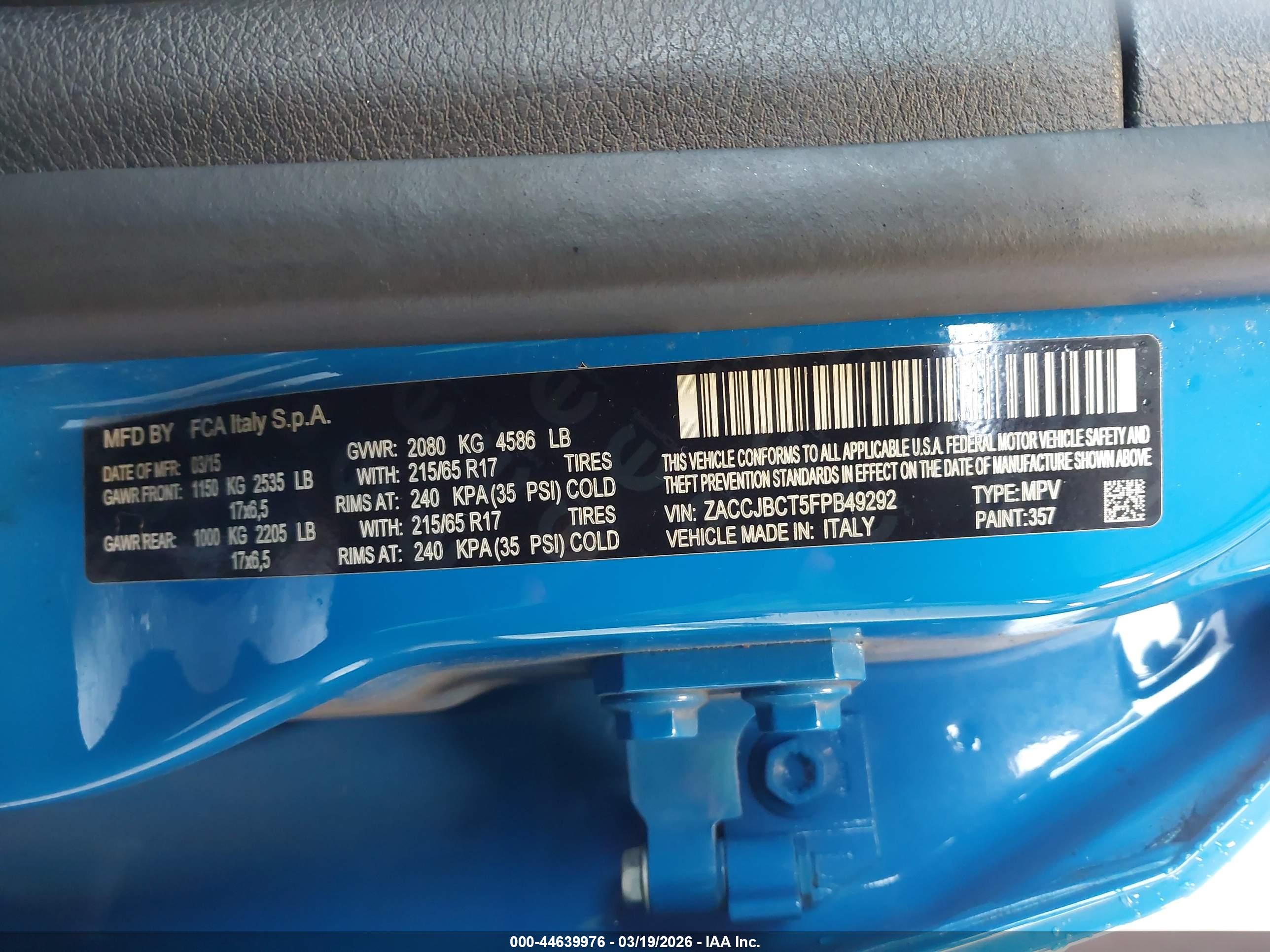 JEEP RENEGADE image 9