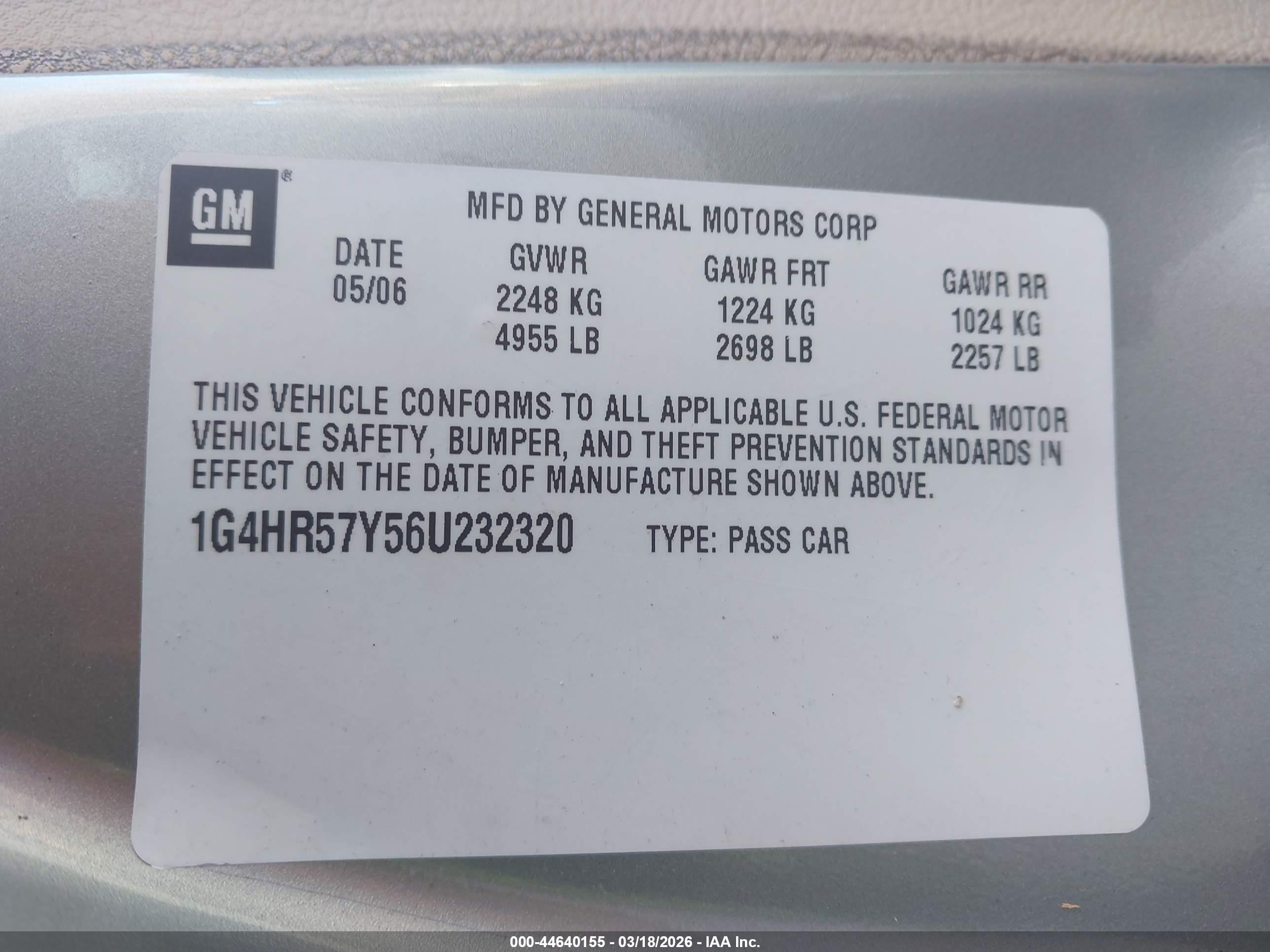 BUICK LUCERNE image 9