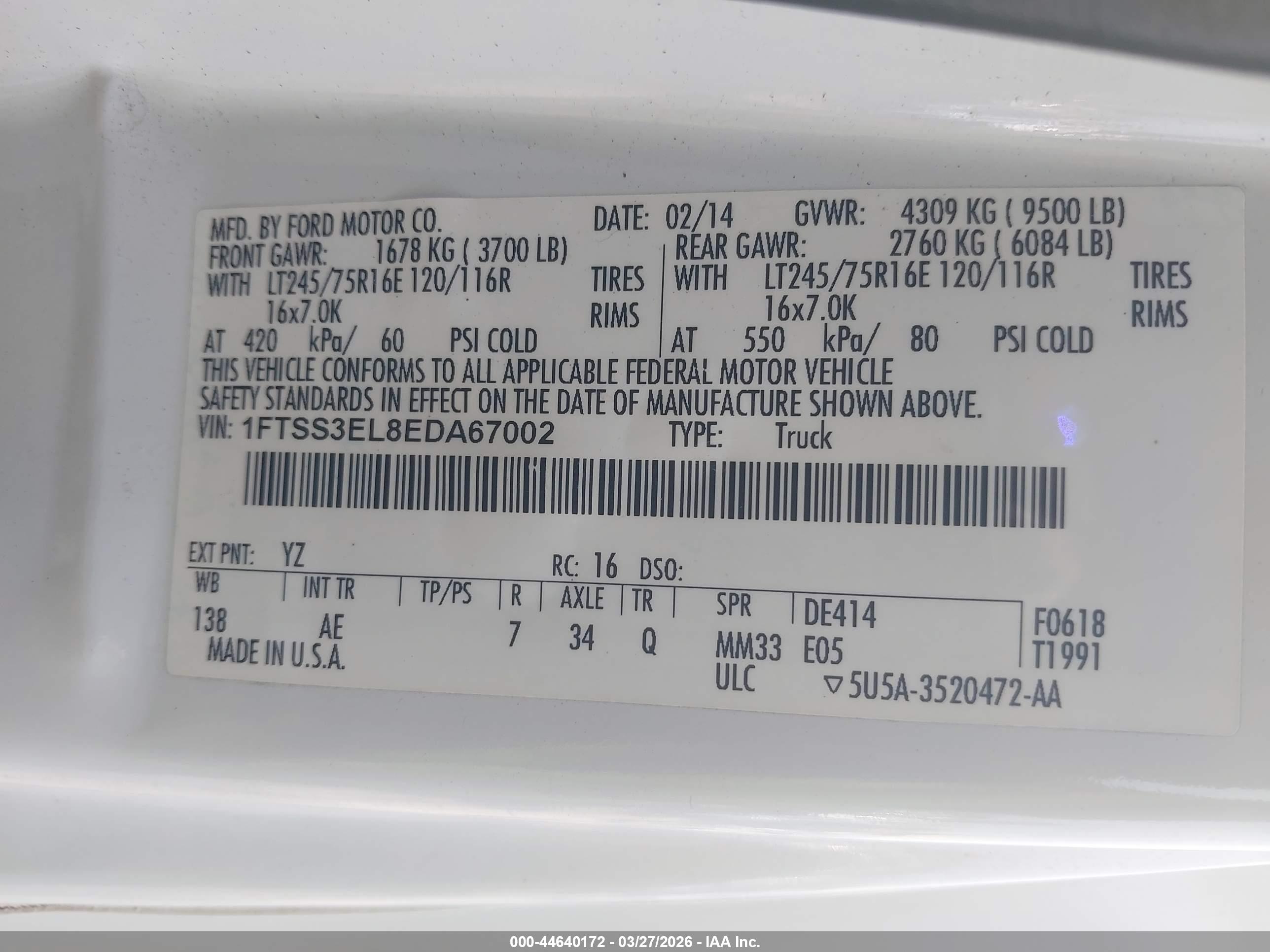 FORD E-350 image 9