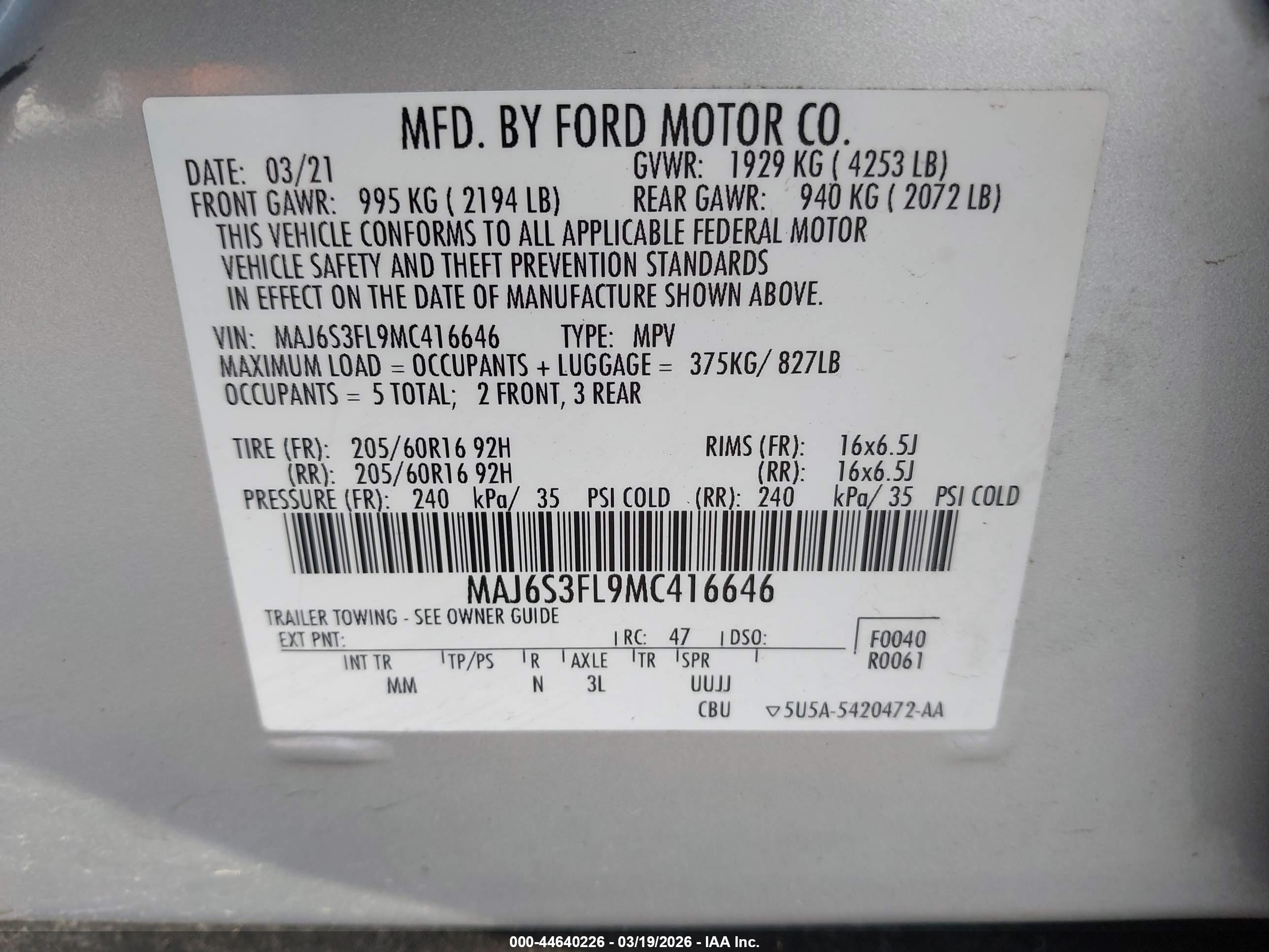 FORD ECOSPORT image 9
