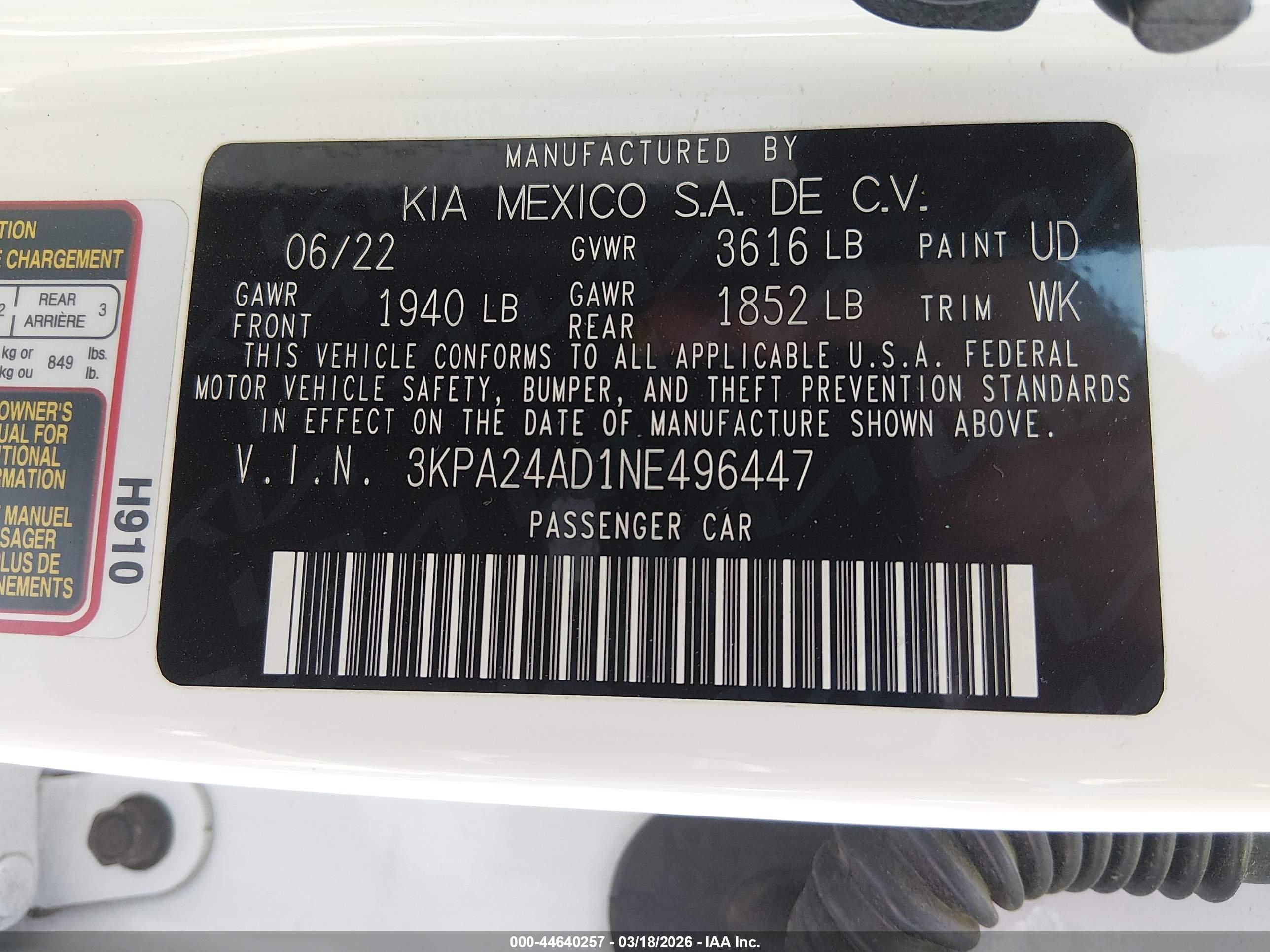 KIA RIO image 9