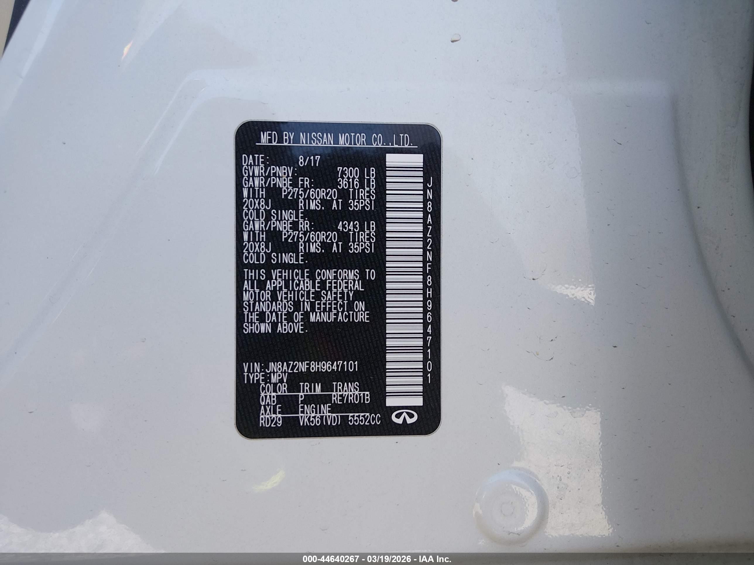INFINITI QX80 image 9