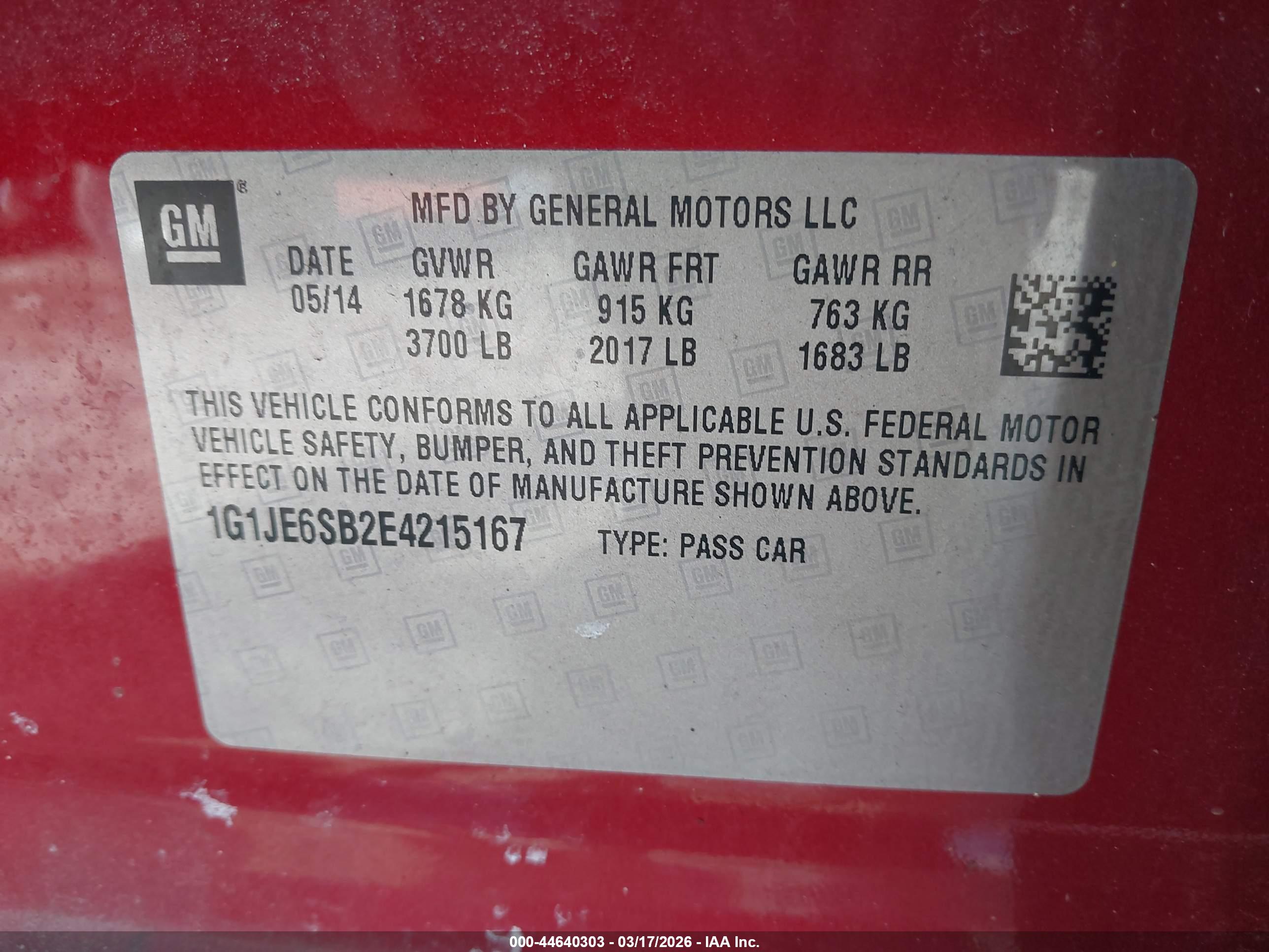 CHEVROLET SONIC image 9