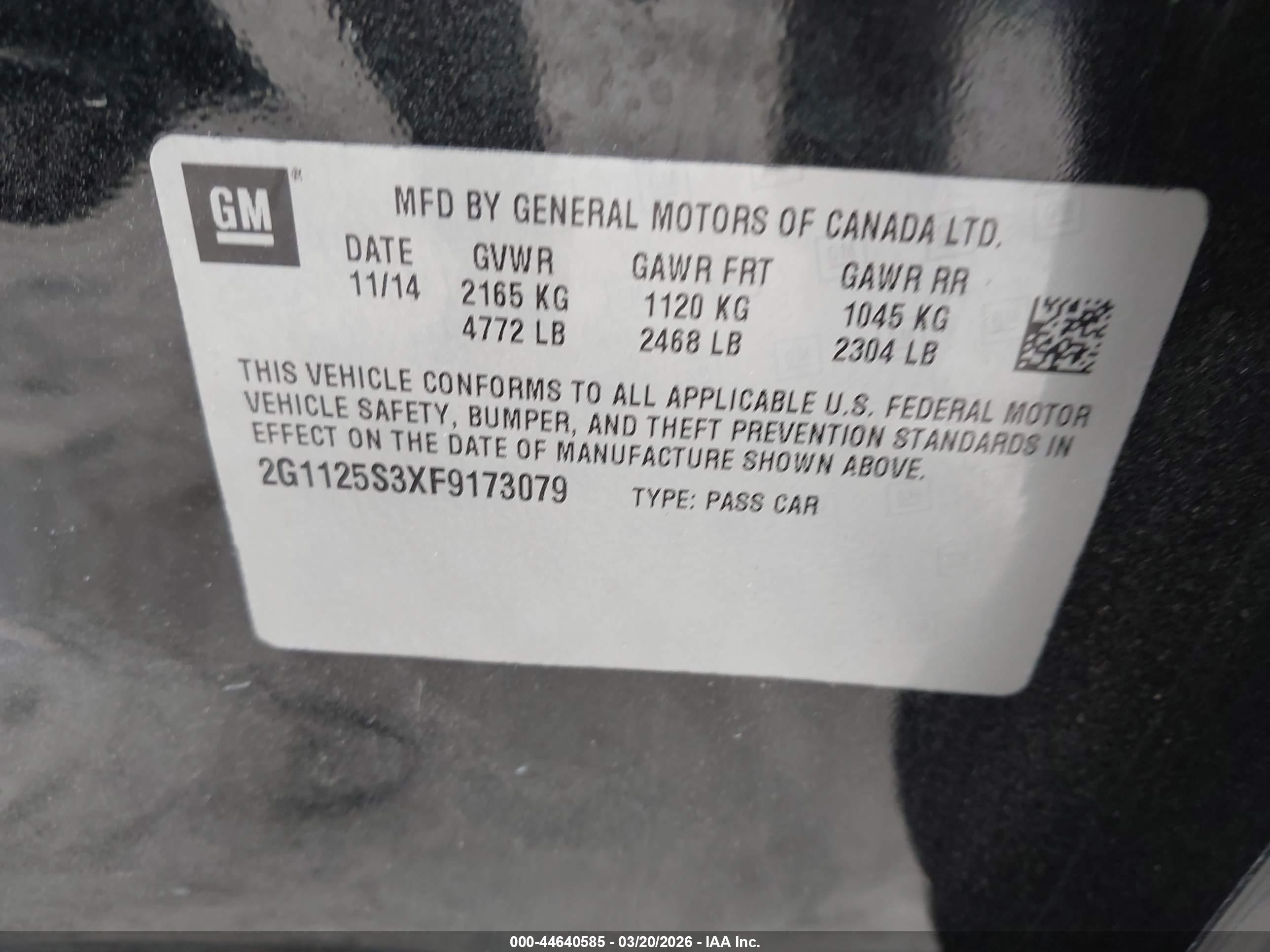 CHEVROLET IMPALA image 9
