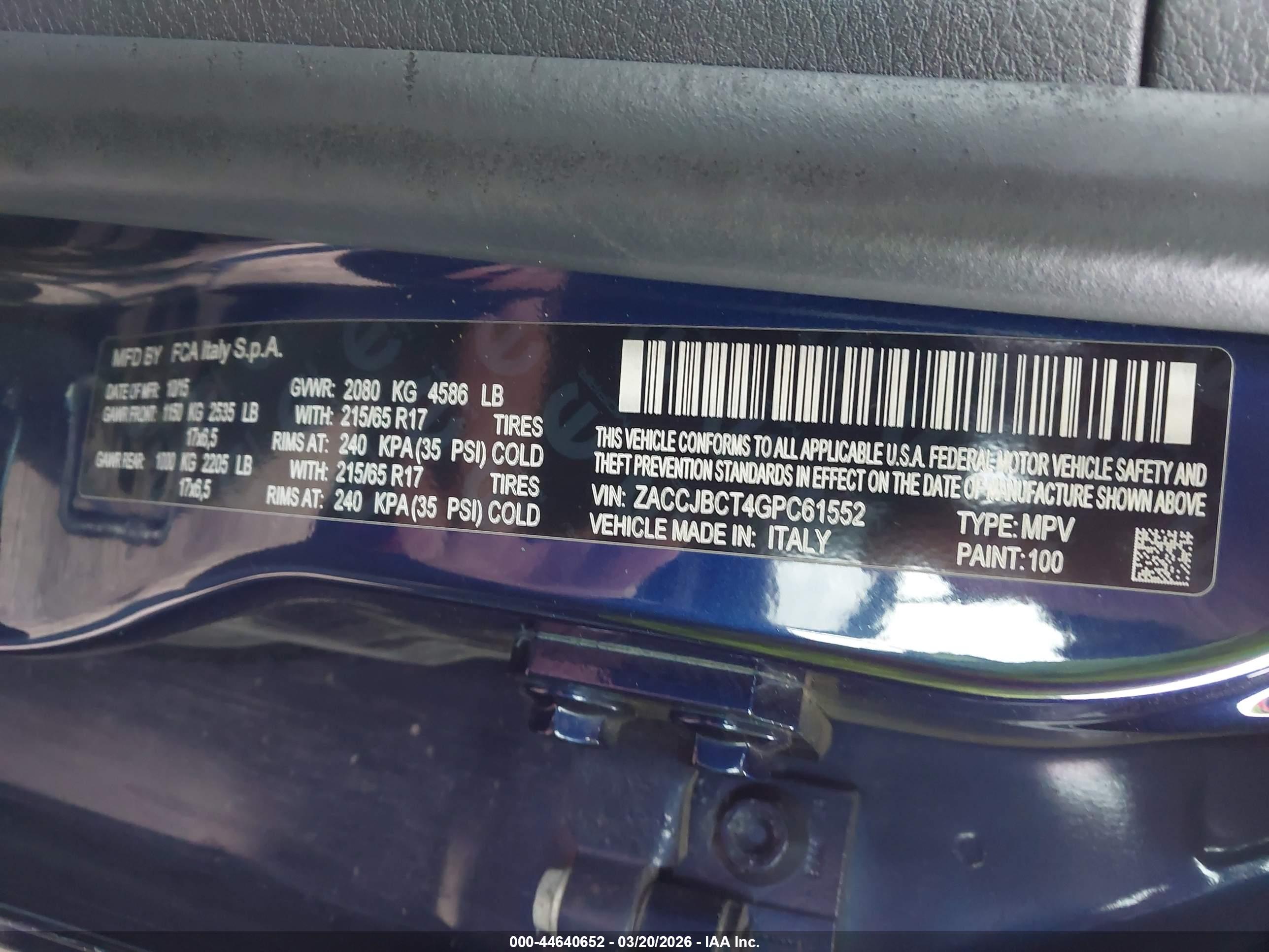 JEEP RENEGADE image 9
