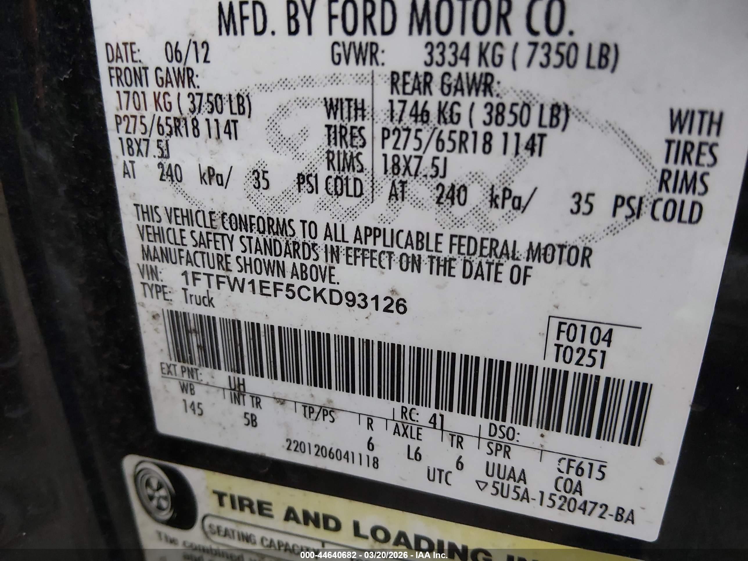 FORD F-150 image 9