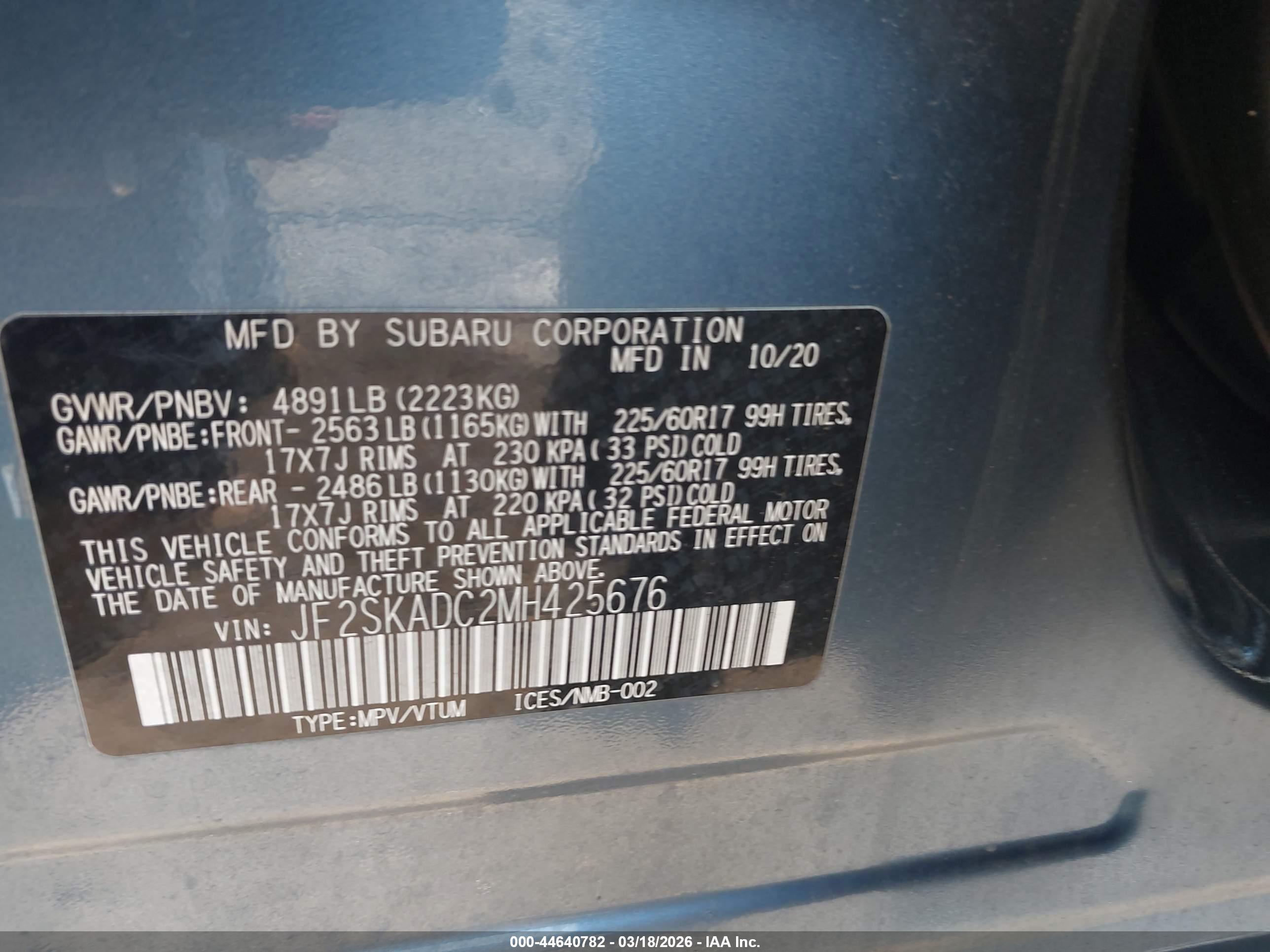SUBARU FORESTER image 9