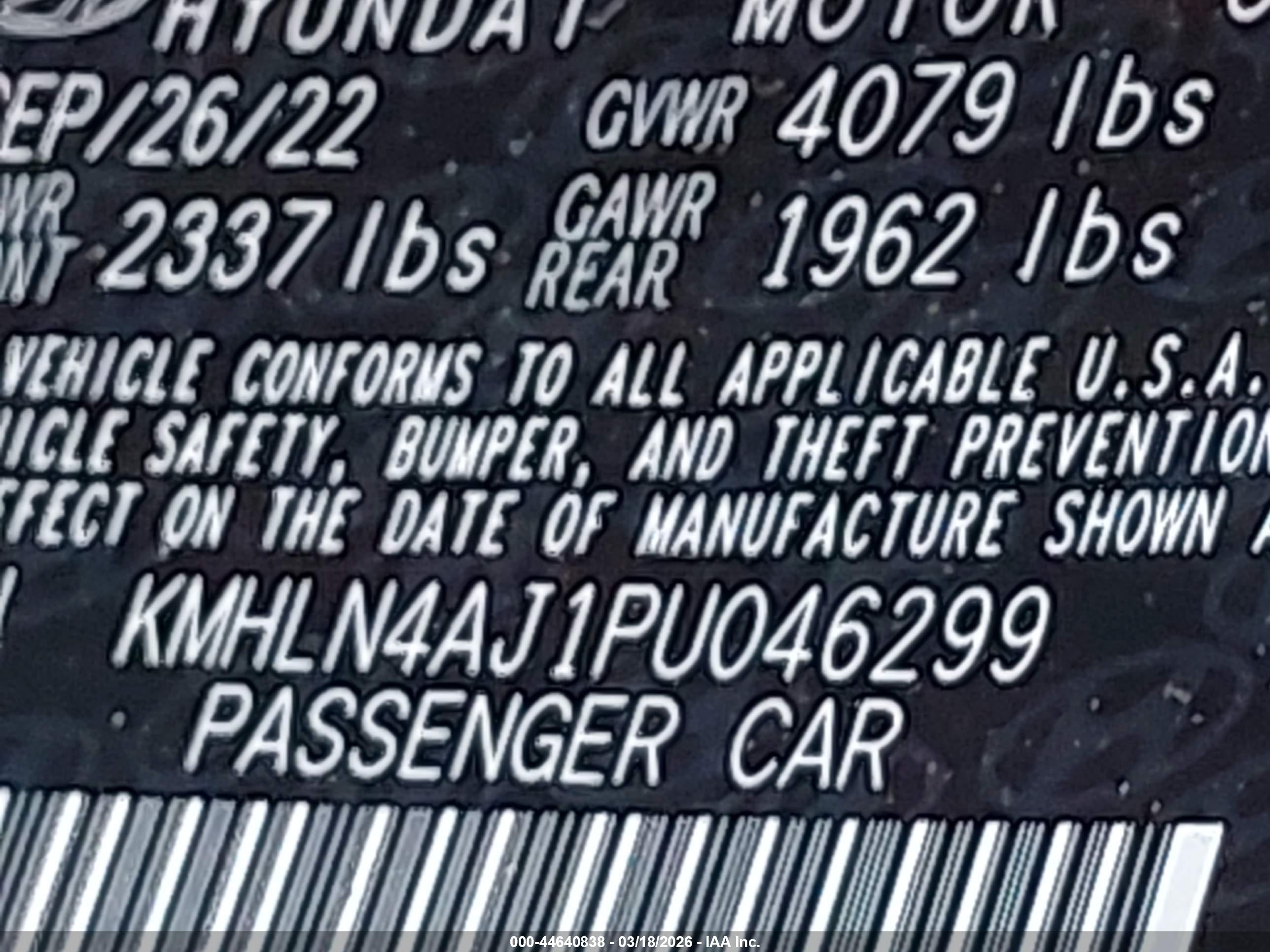 HYUNDAI ELANTRA image 9