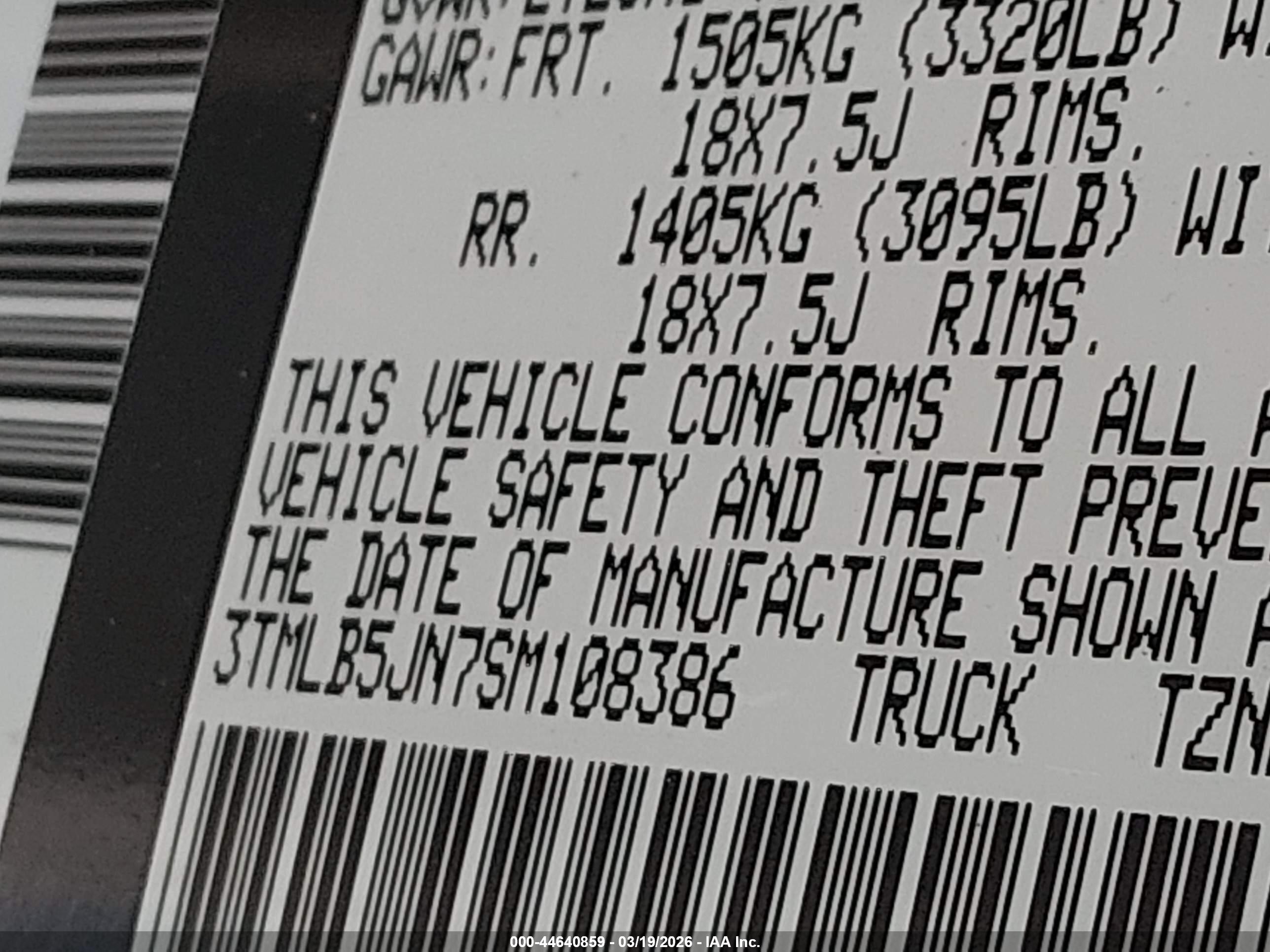 TOYOTA TACOMA image 9