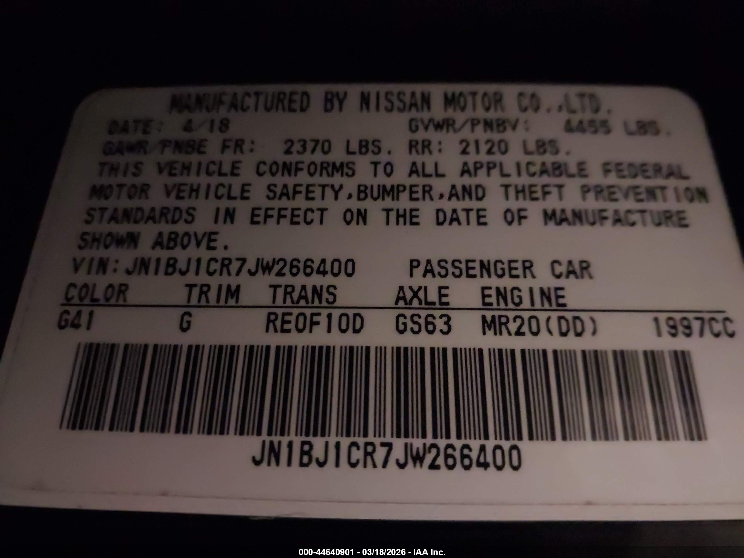 NISSAN ROGUE image 9