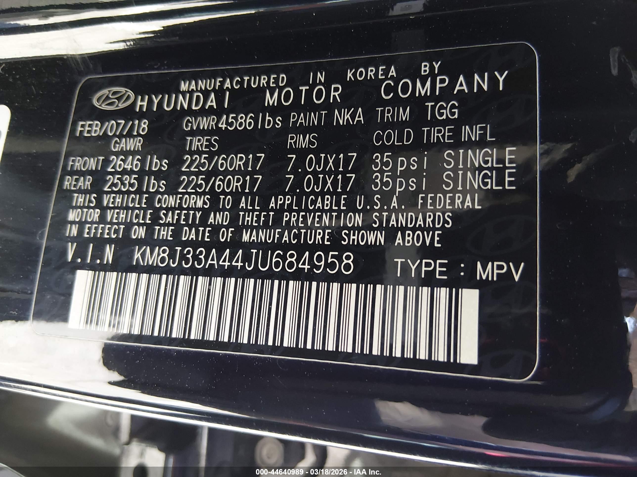 HYUNDAI TUCSON image 9