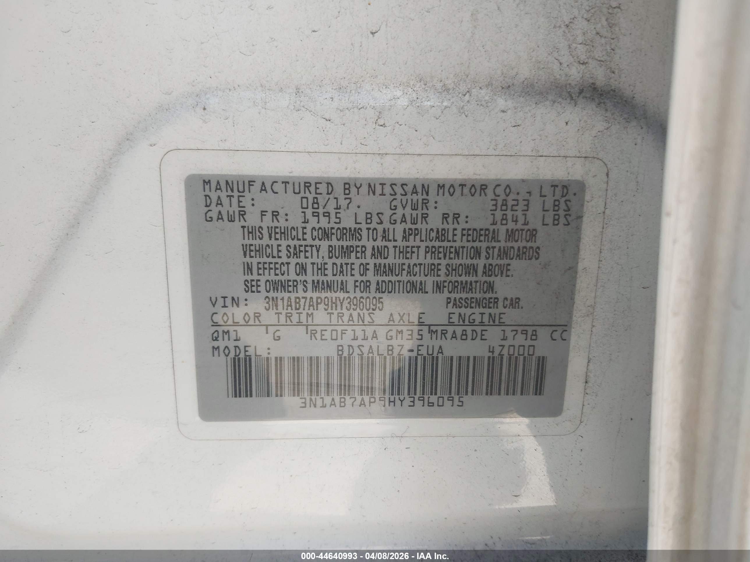 NISSAN SENTRA image 9