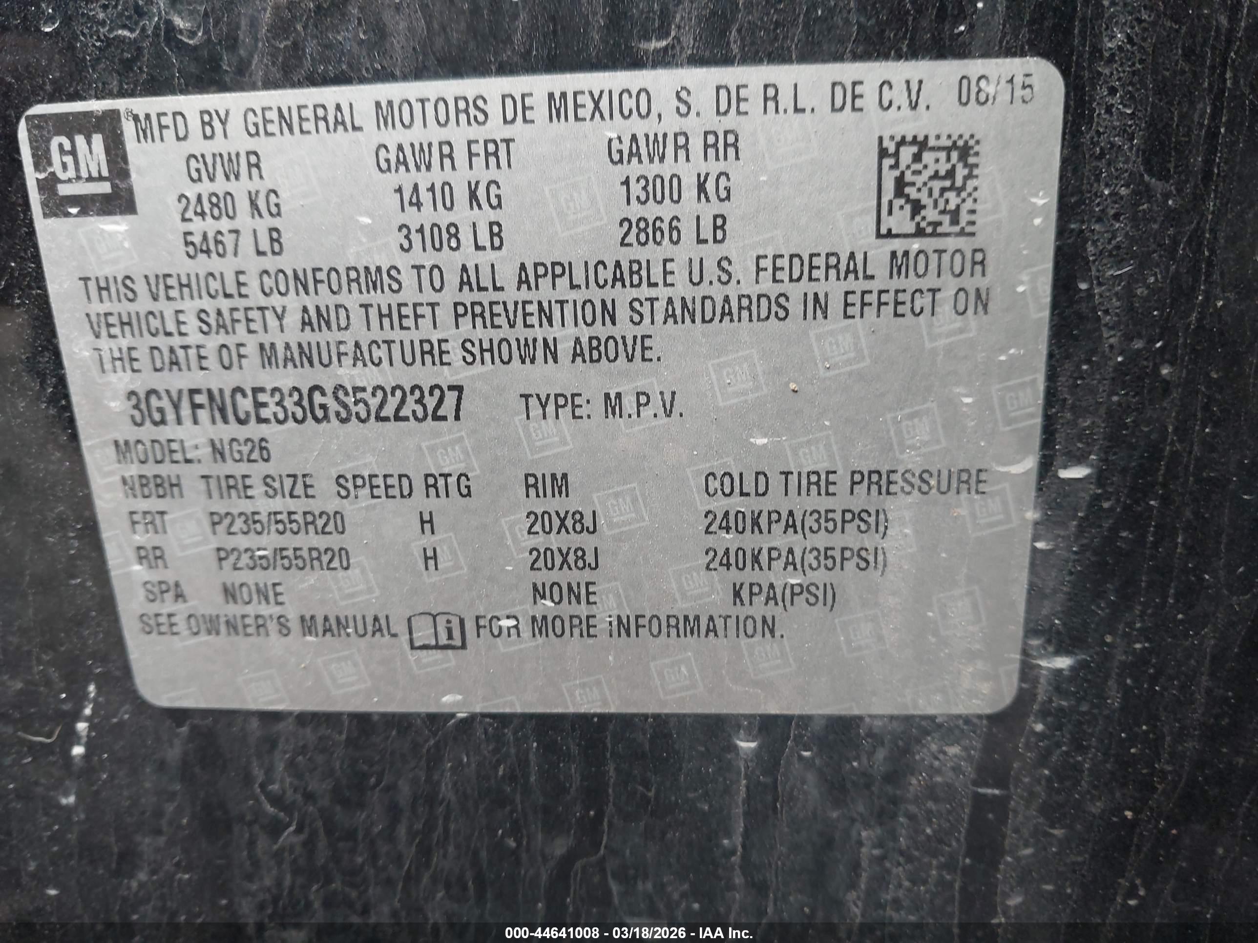 CADILLAC SRX image 9