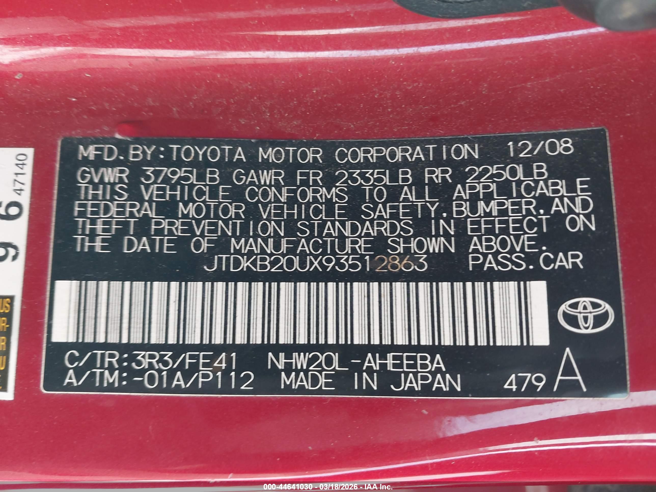 TOYOTA PRIUS image 9