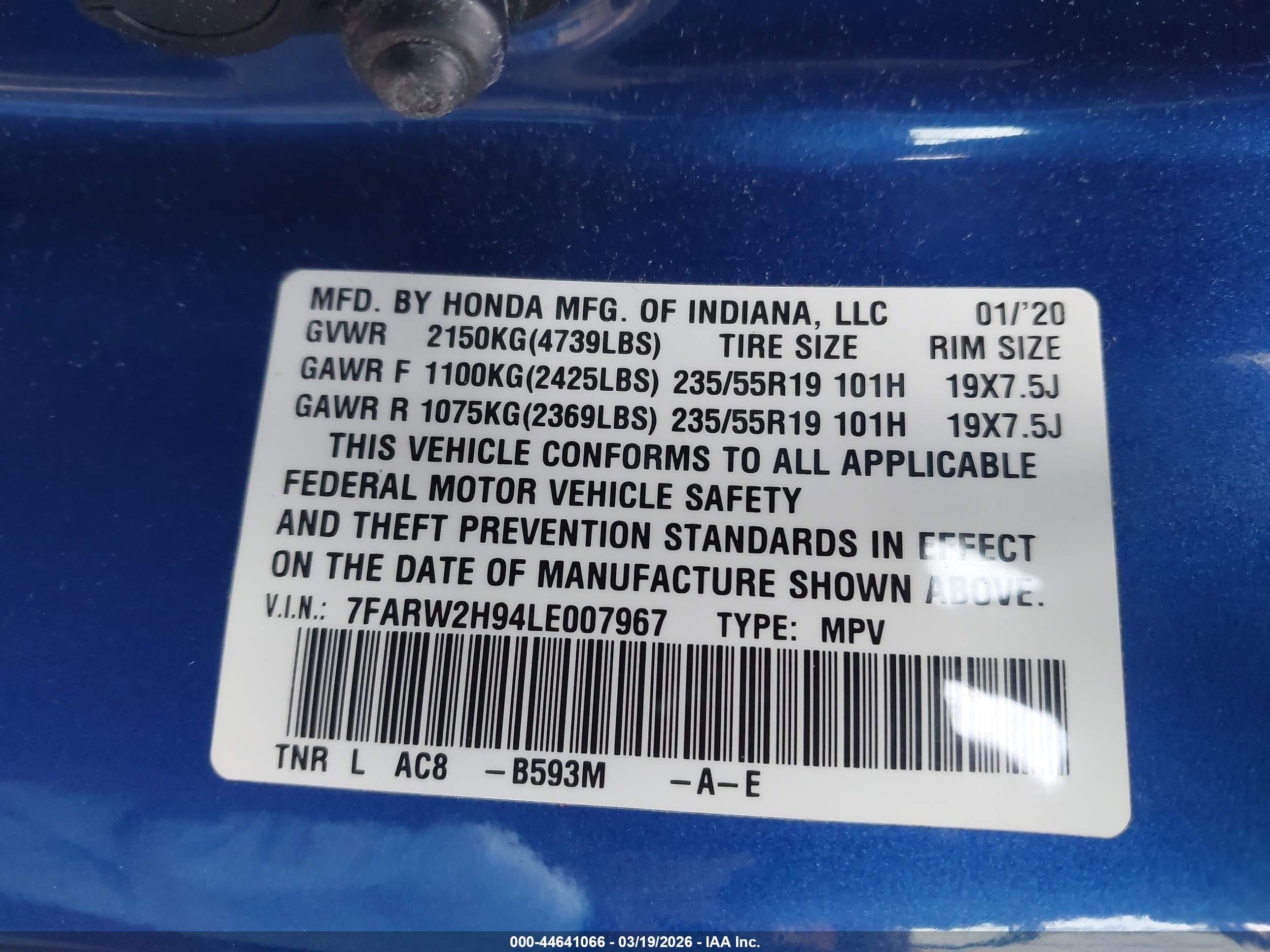 HONDA CR-V image 9
