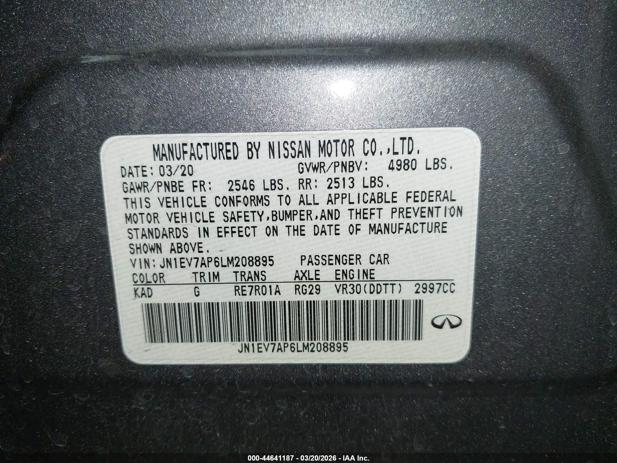 INFINITI Q50 image 9
