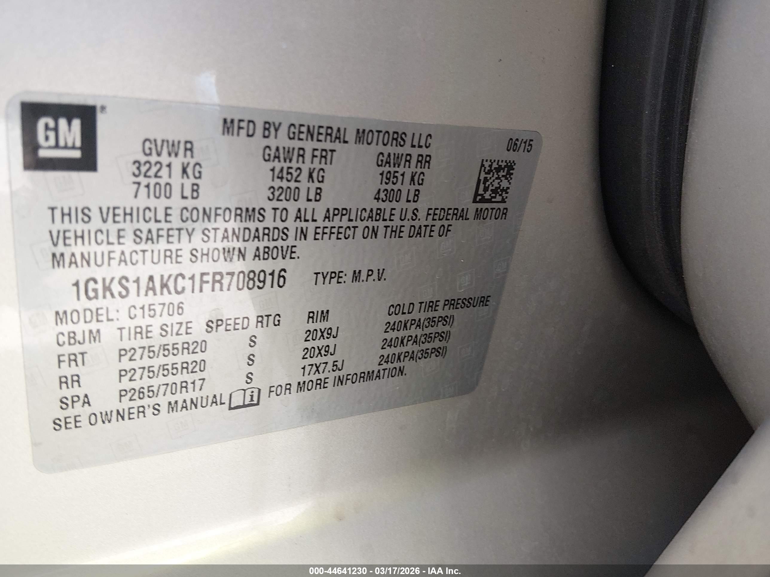 GMC YUKON image 9