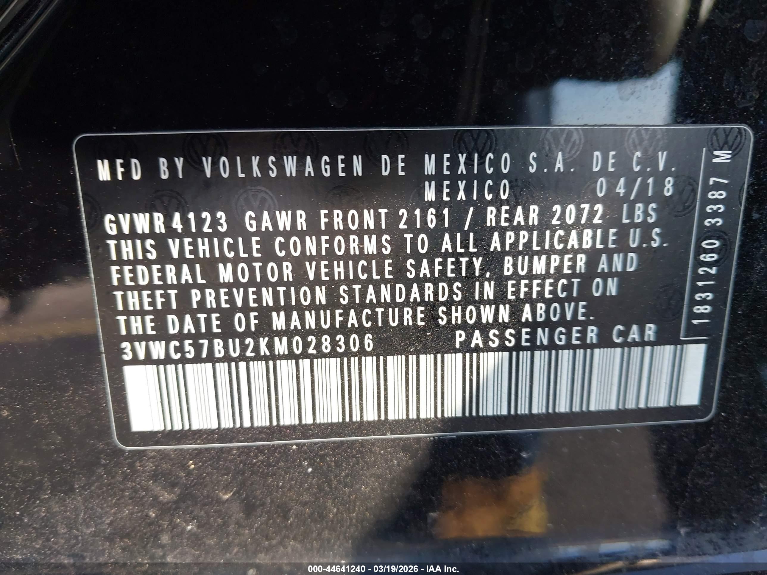VOLKSWAGEN JETTA image 9