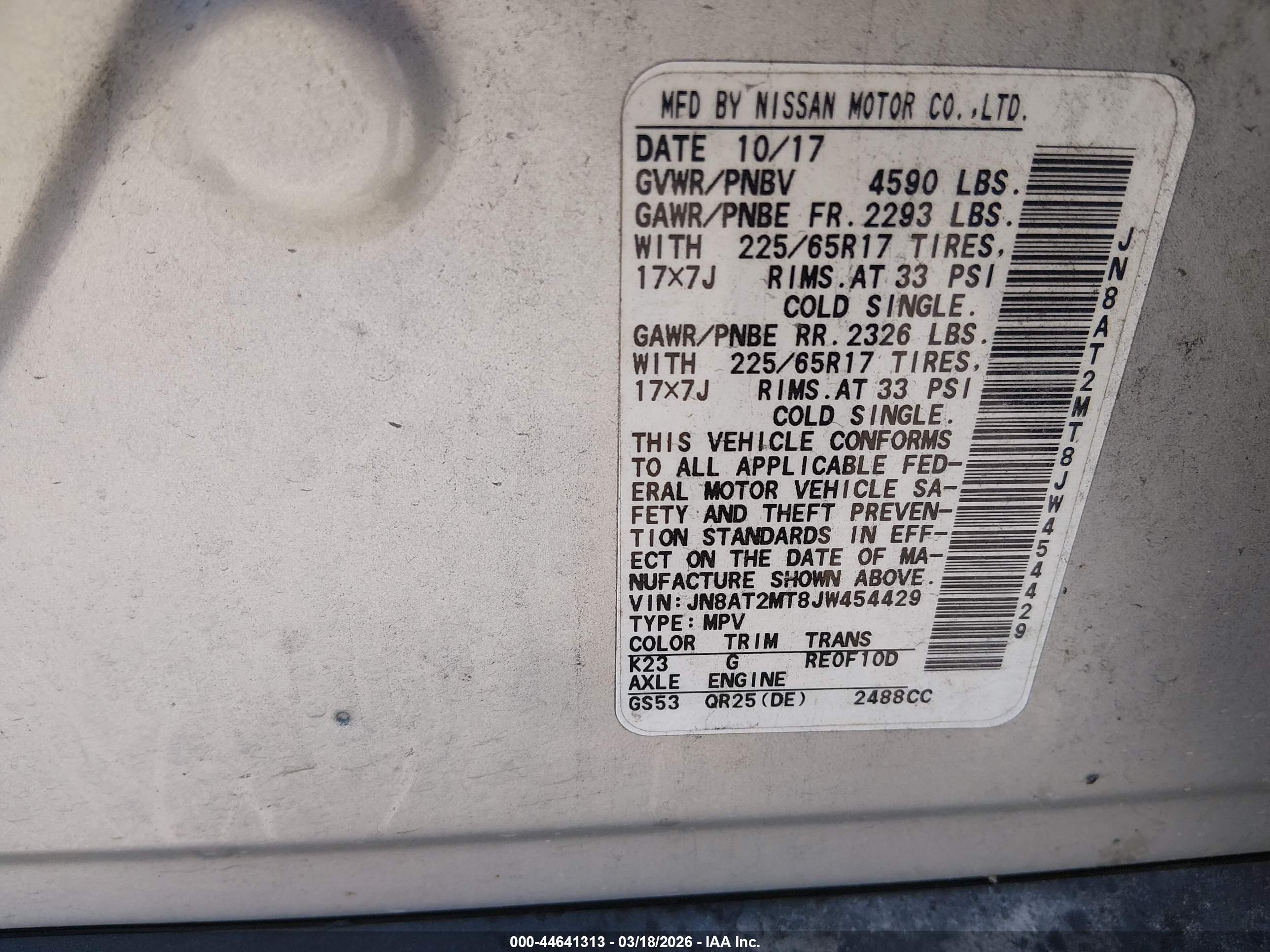 NISSAN ROGUE image 9