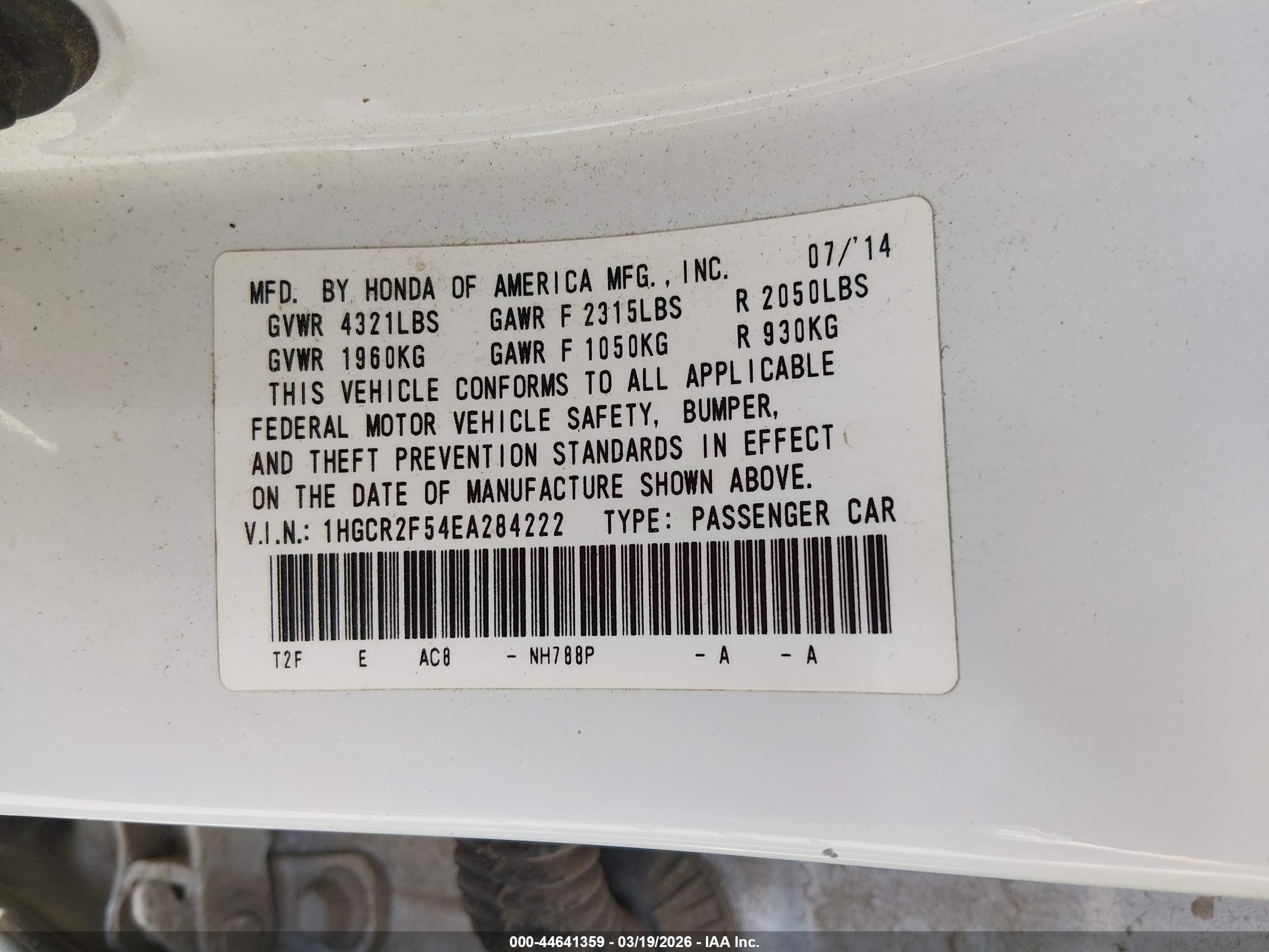 HONDA ACCORD image 9