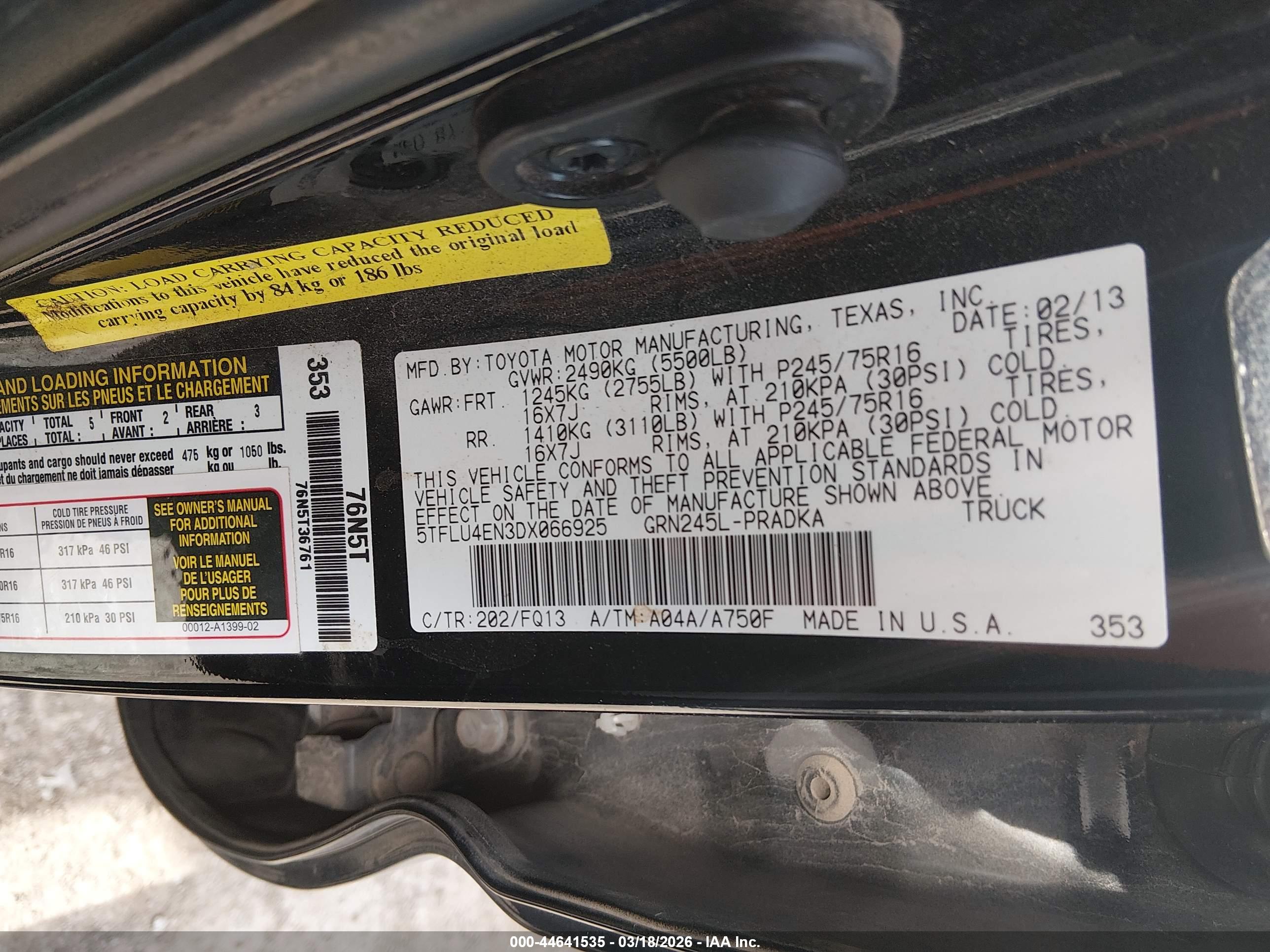 TOYOTA TACOMA image 9