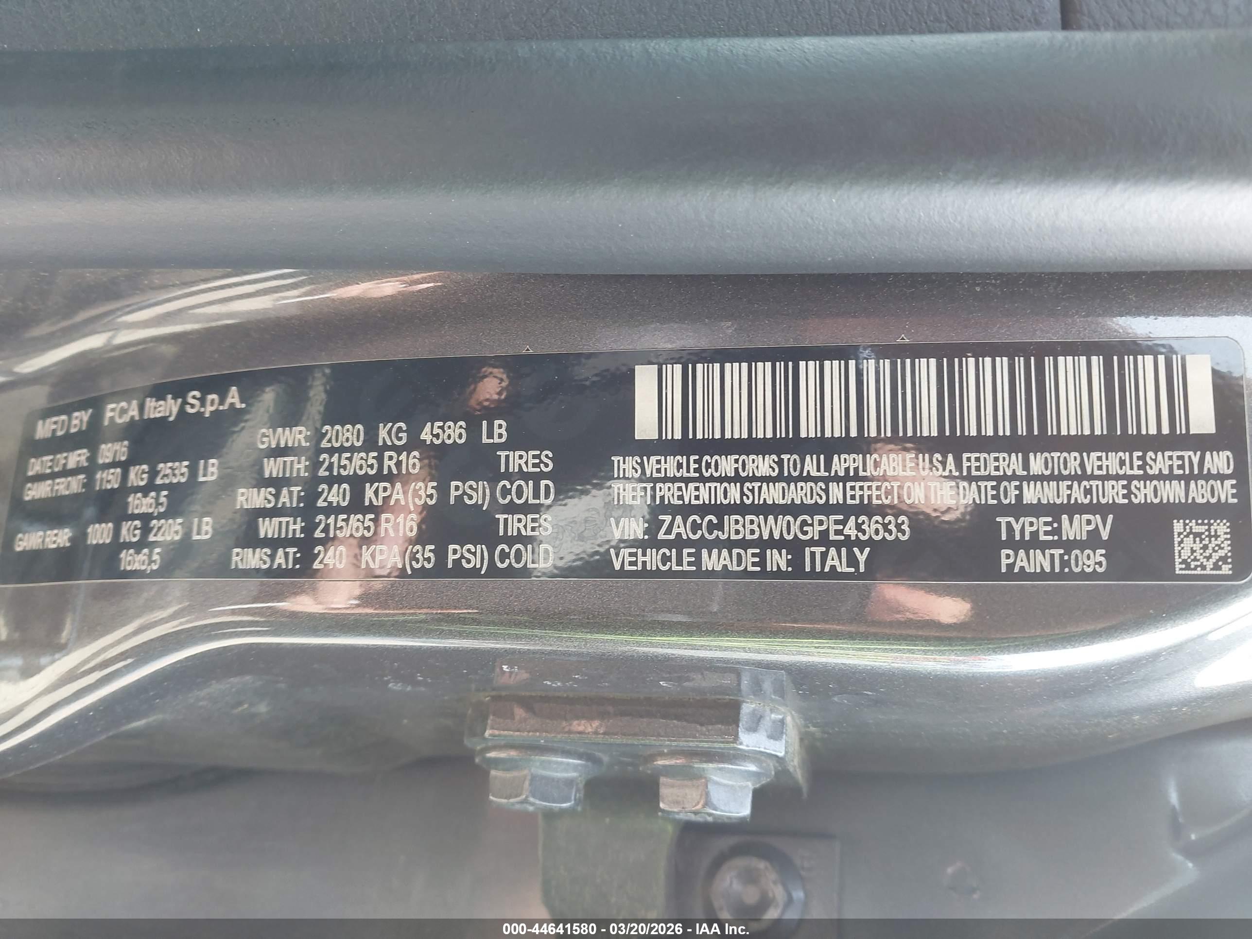 JEEP RENEGADE image 9