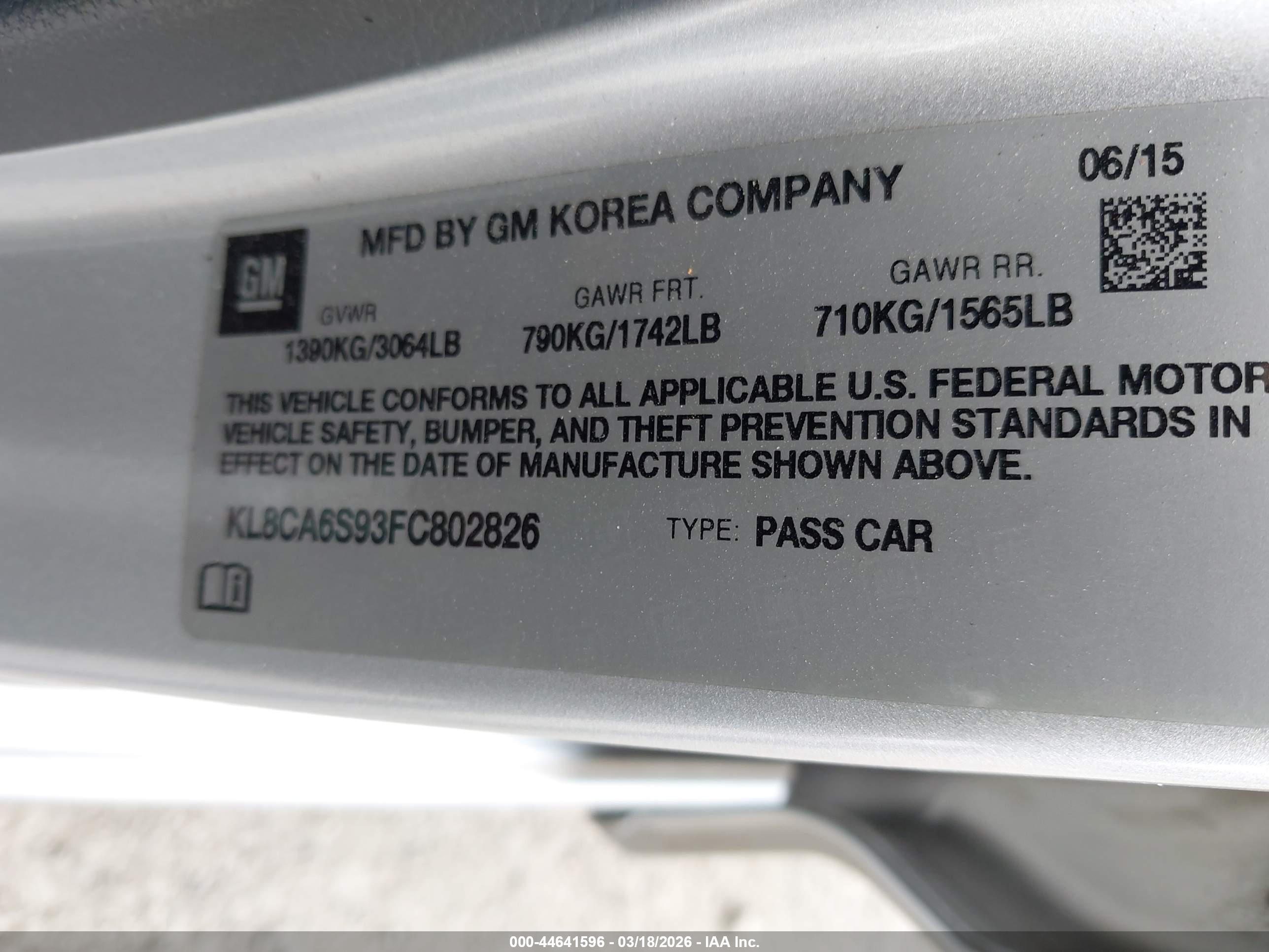 CHEVROLET SPARK image 9