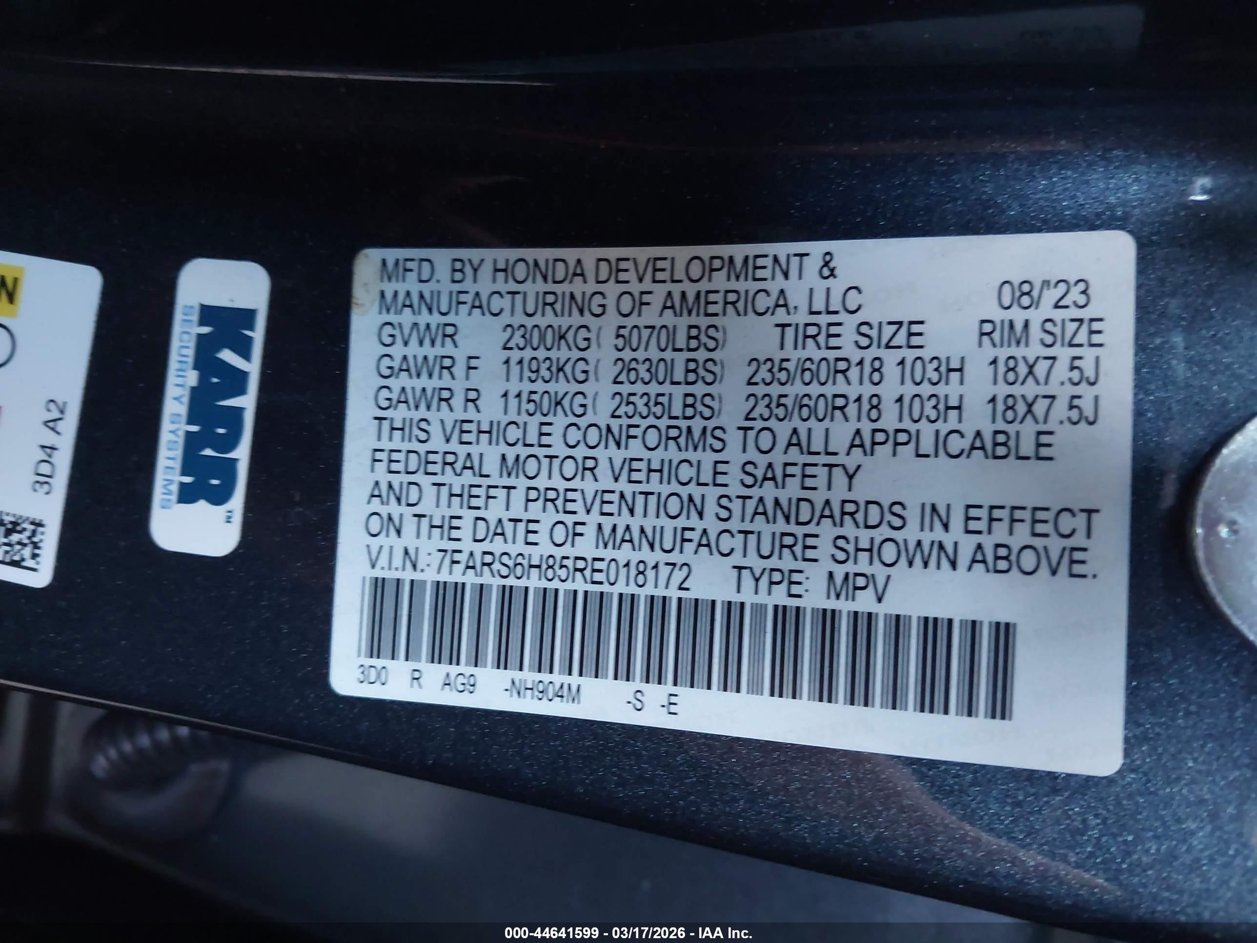 HONDA CR-V image 9