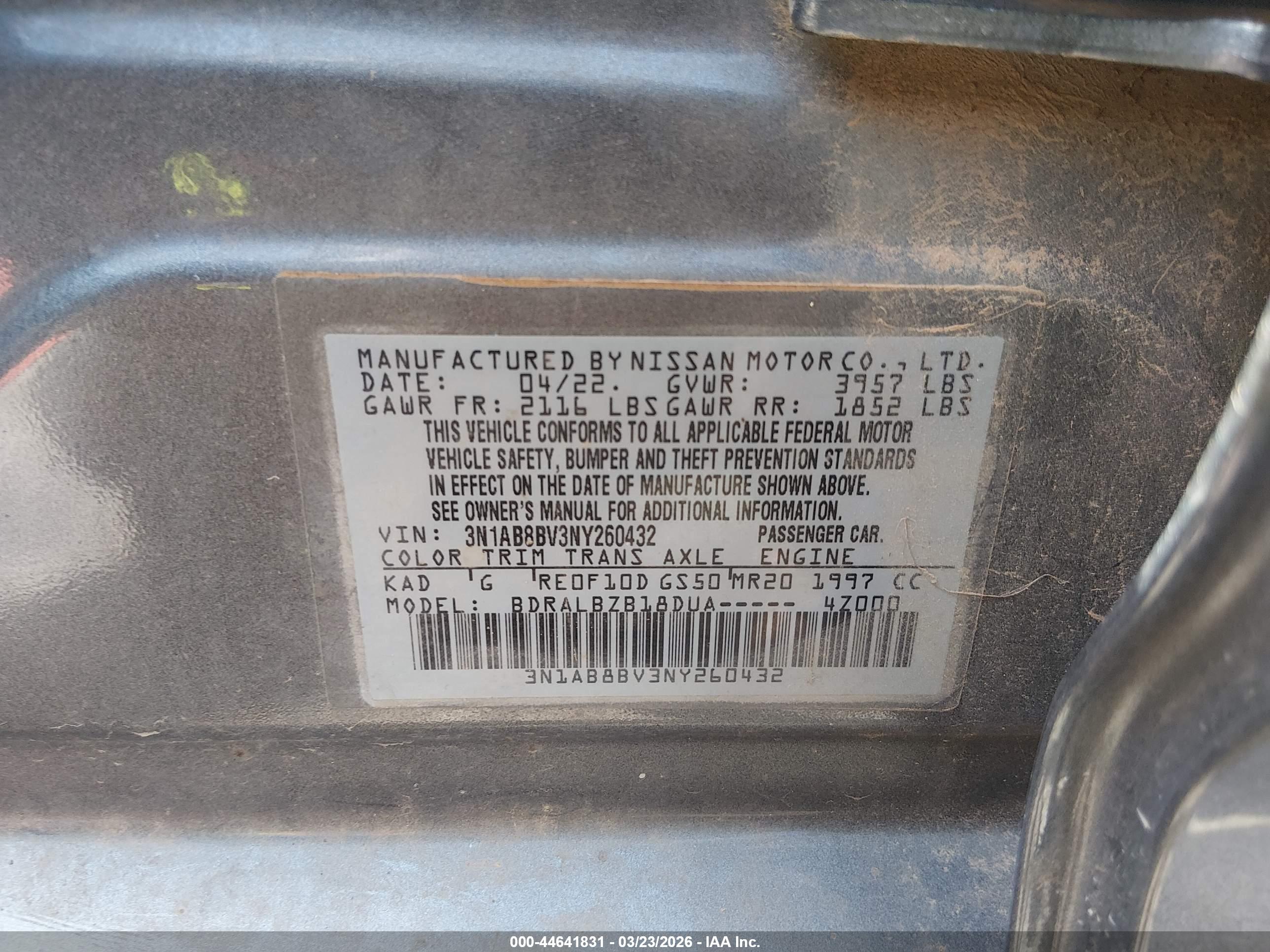 NISSAN SENTRA image 9