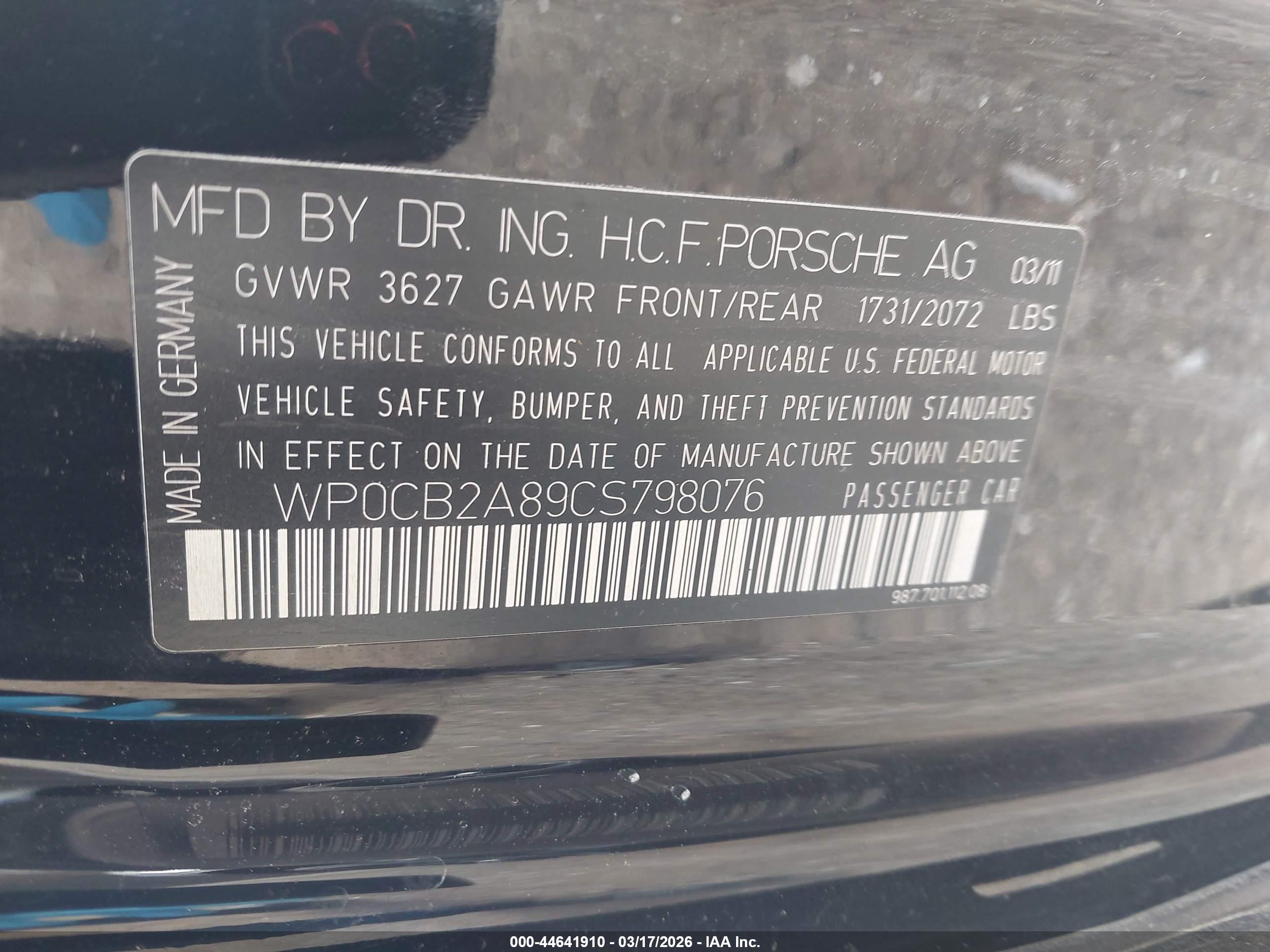 PORSCHE BOXSTER image 9