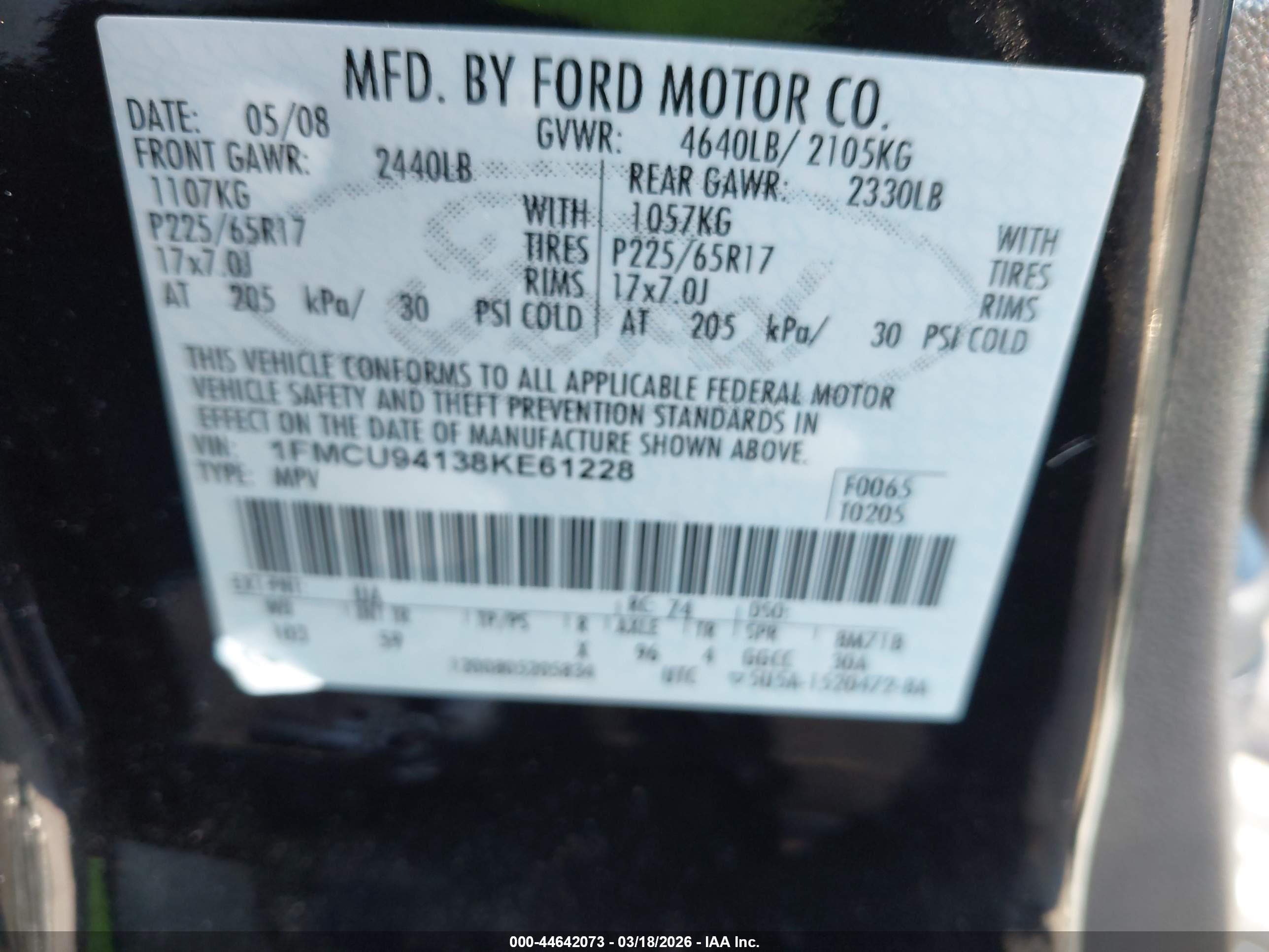 FORD ESCAPE image 9