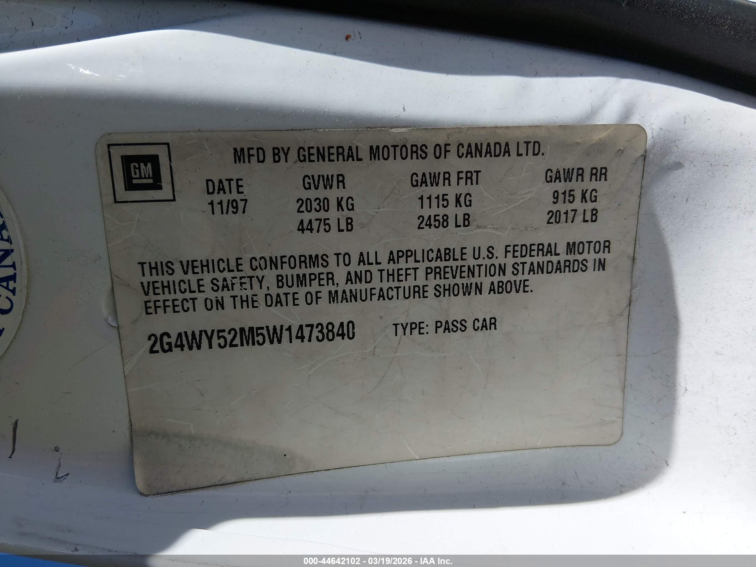 BUICK CENTURY image 9