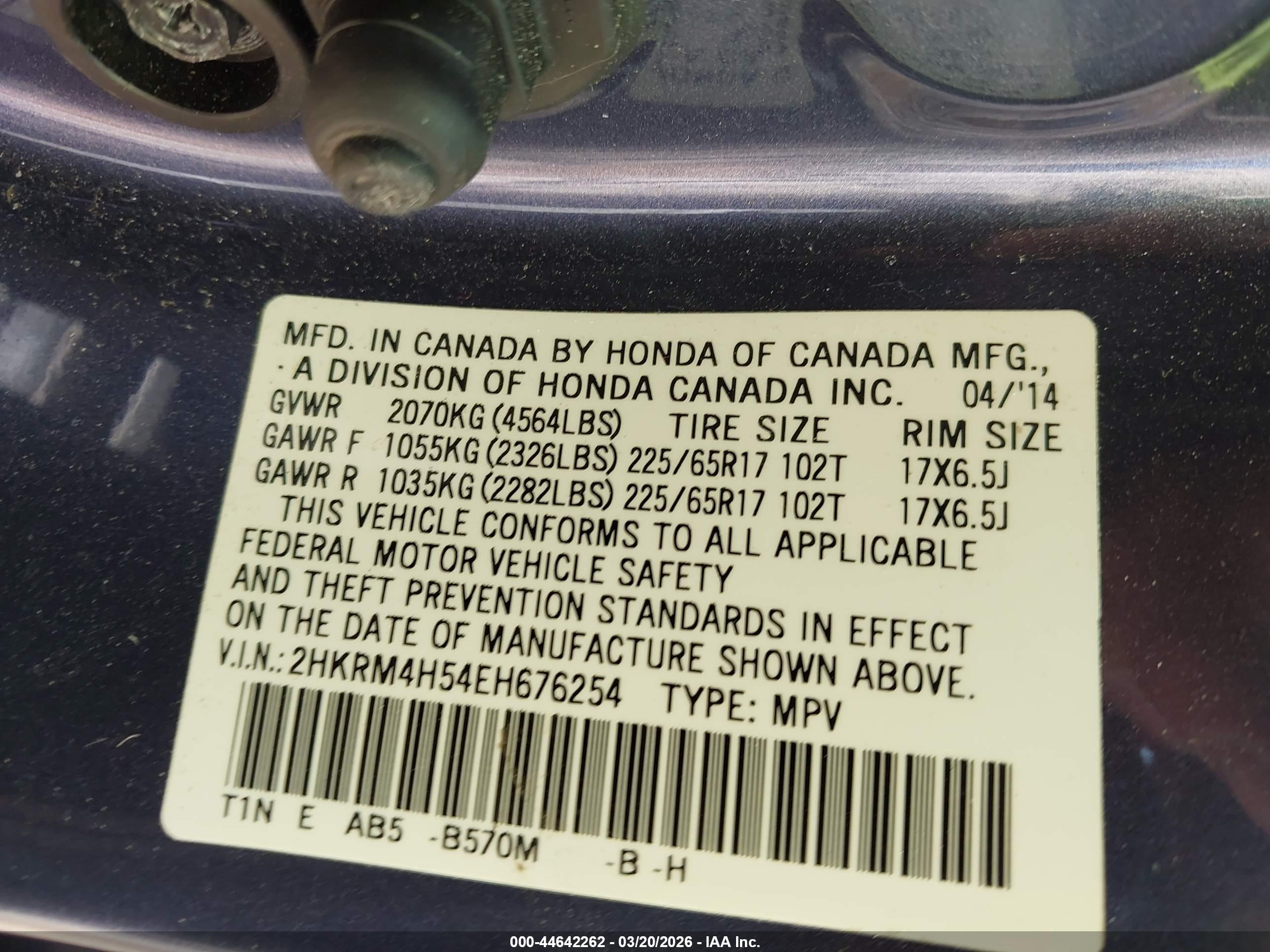 HONDA CR-V image 9