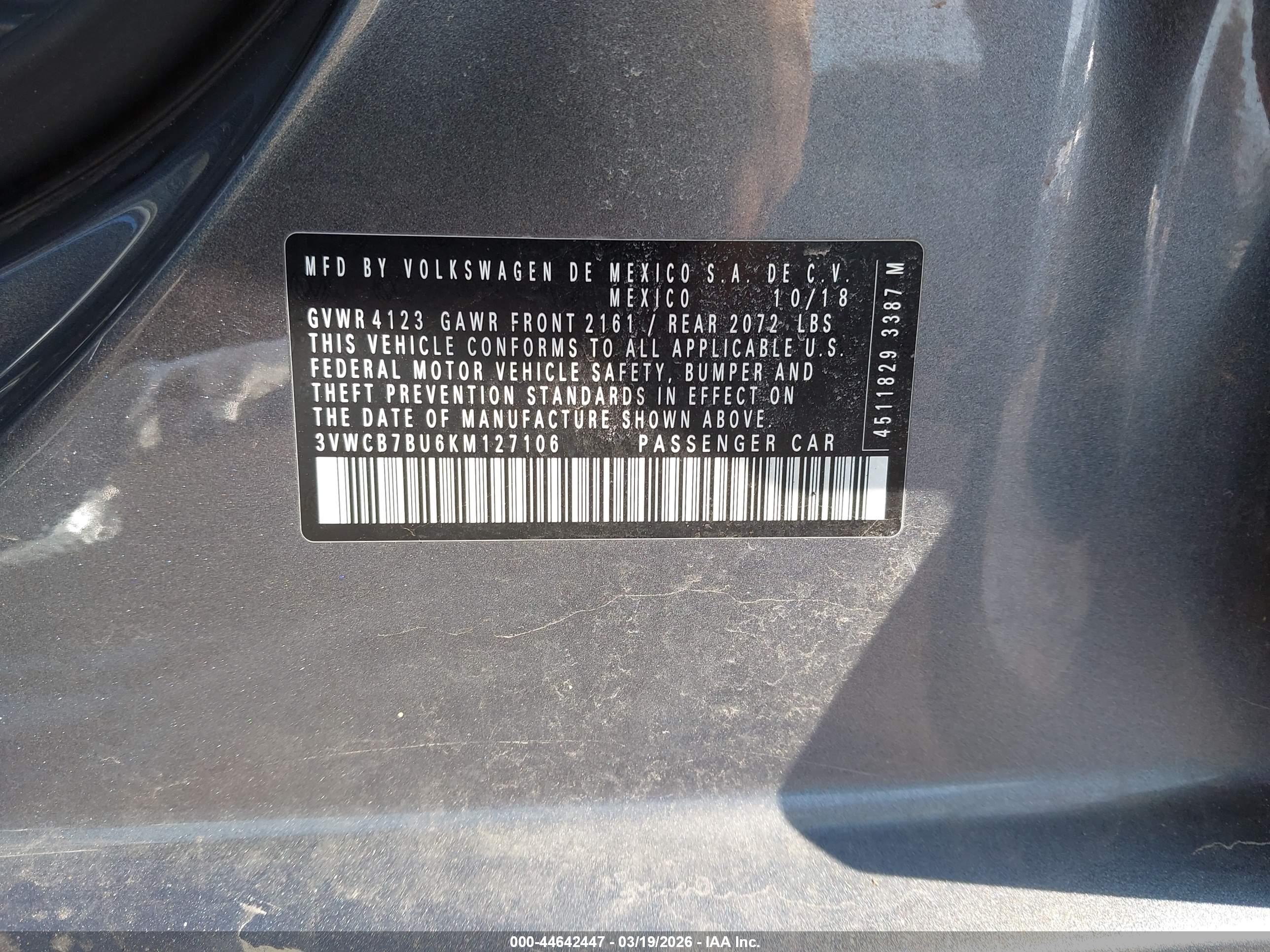 VOLKSWAGEN JETTA image 9