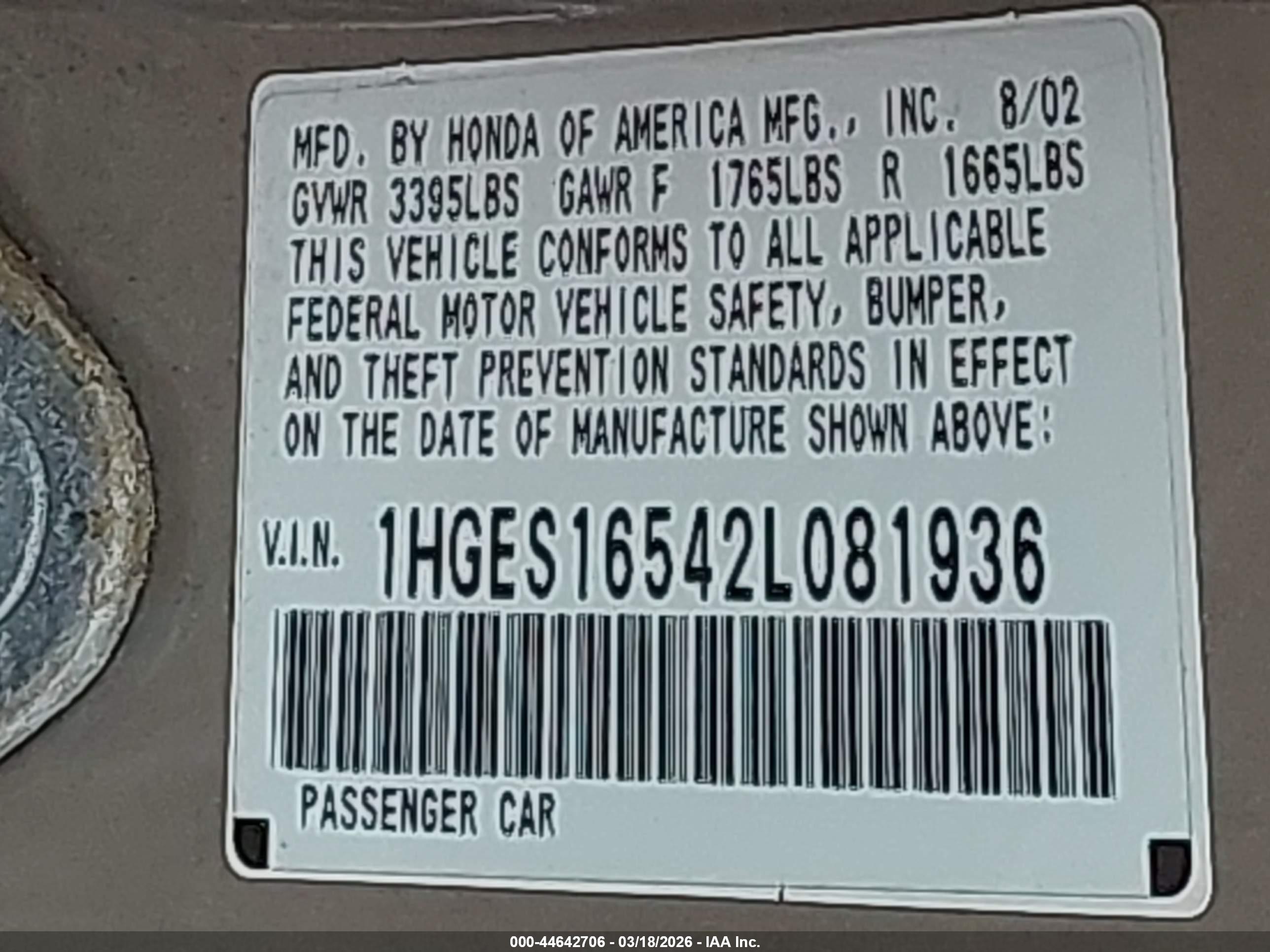 HONDA CIVIC image 9