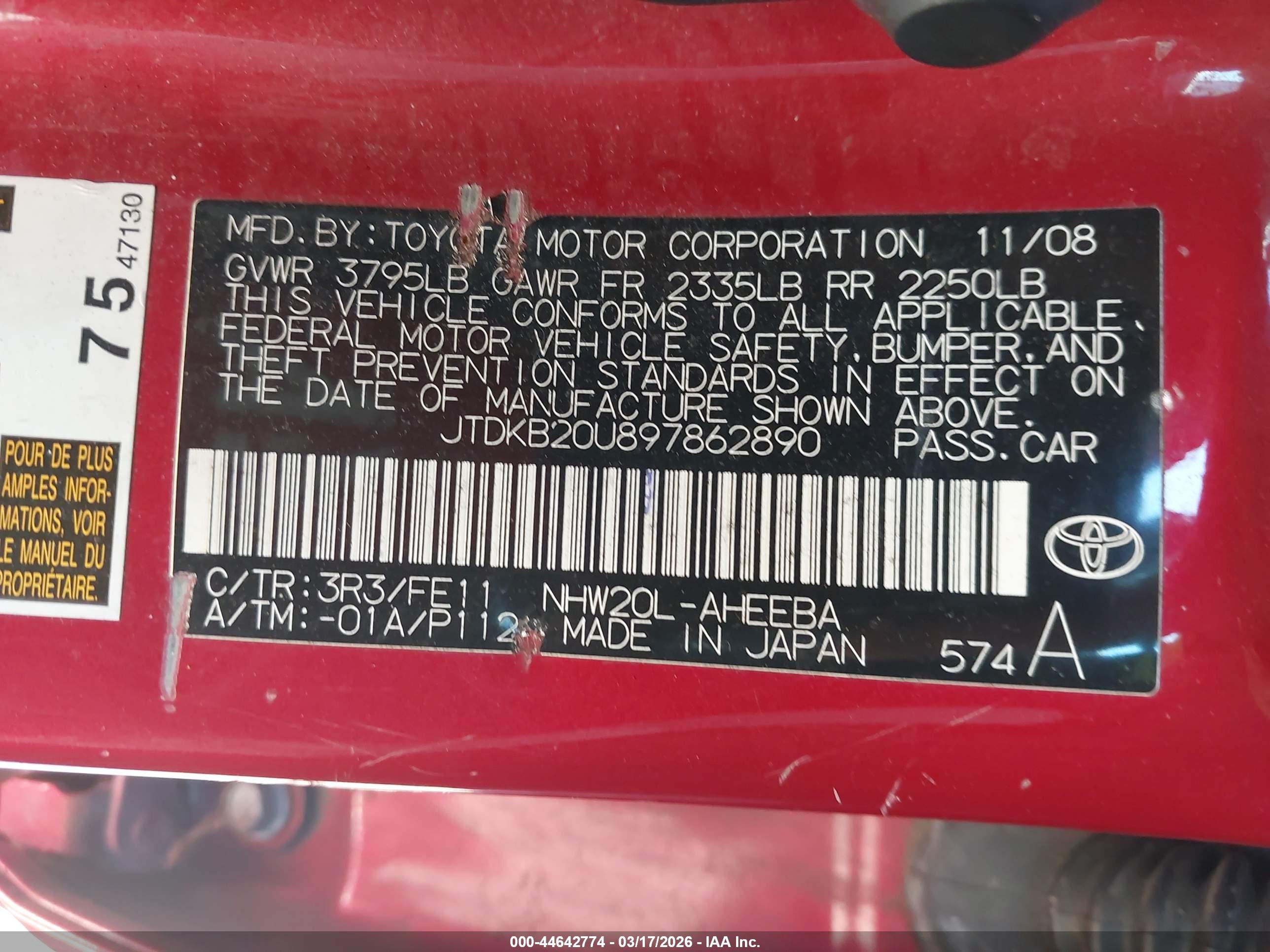 TOYOTA PRIUS image 9