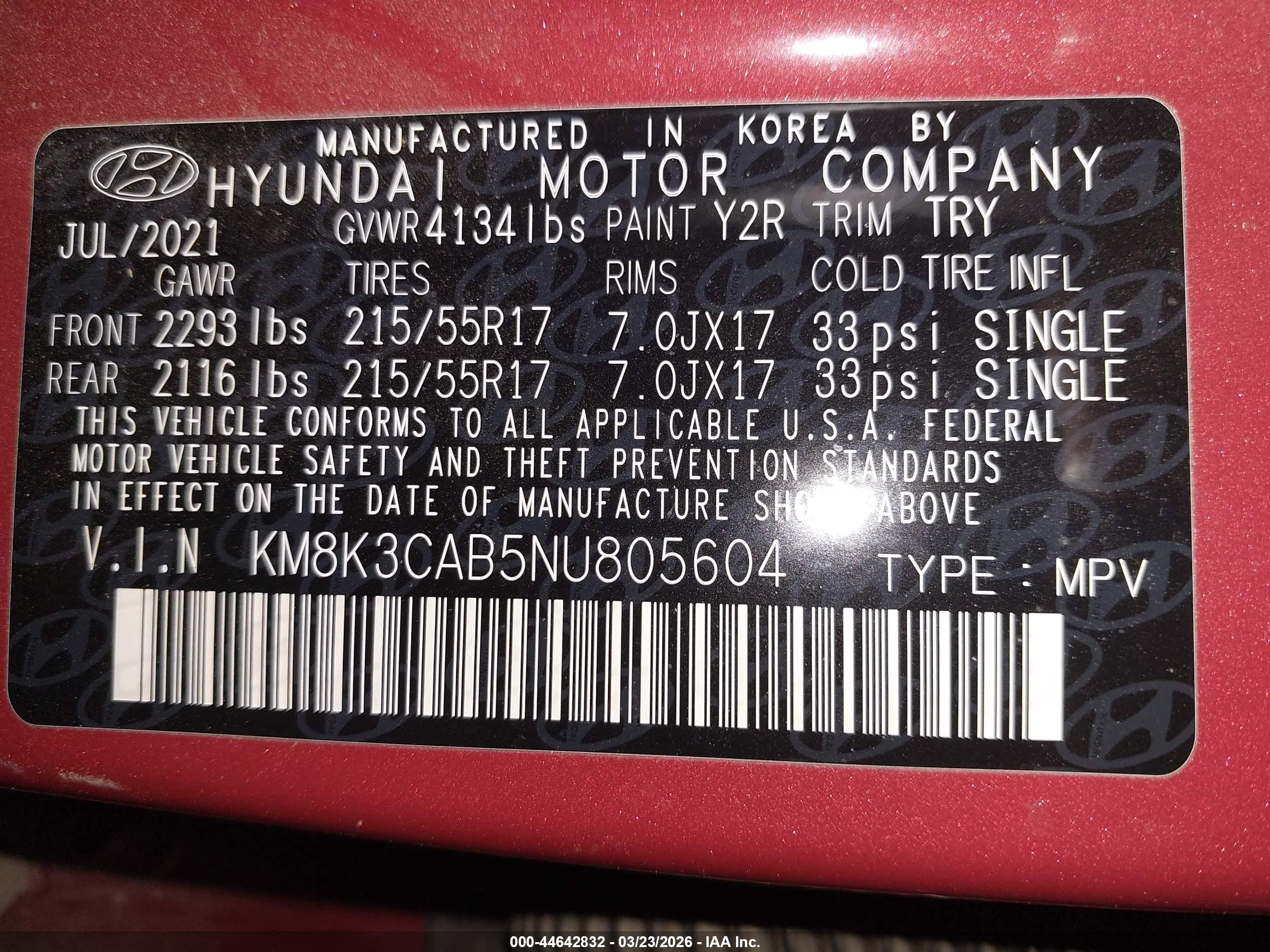 HYUNDAI KONA image 9