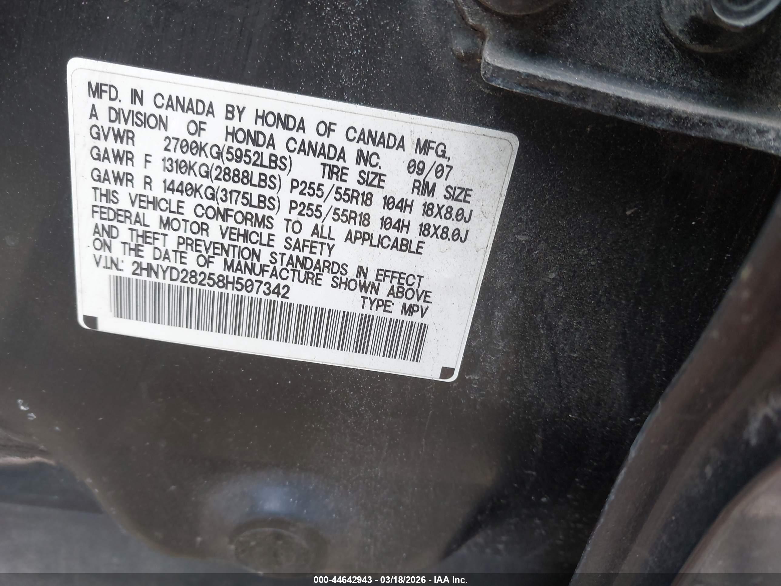 ACURA MDX image 9