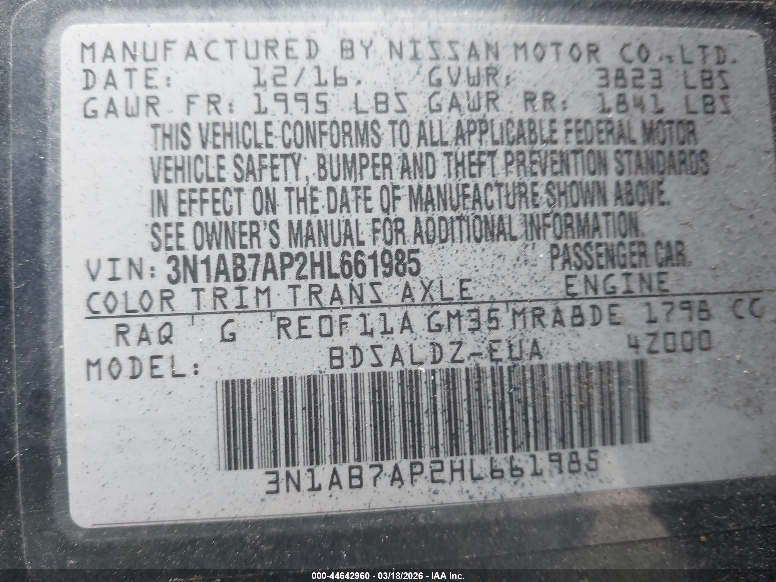 NISSAN SENTRA image 9