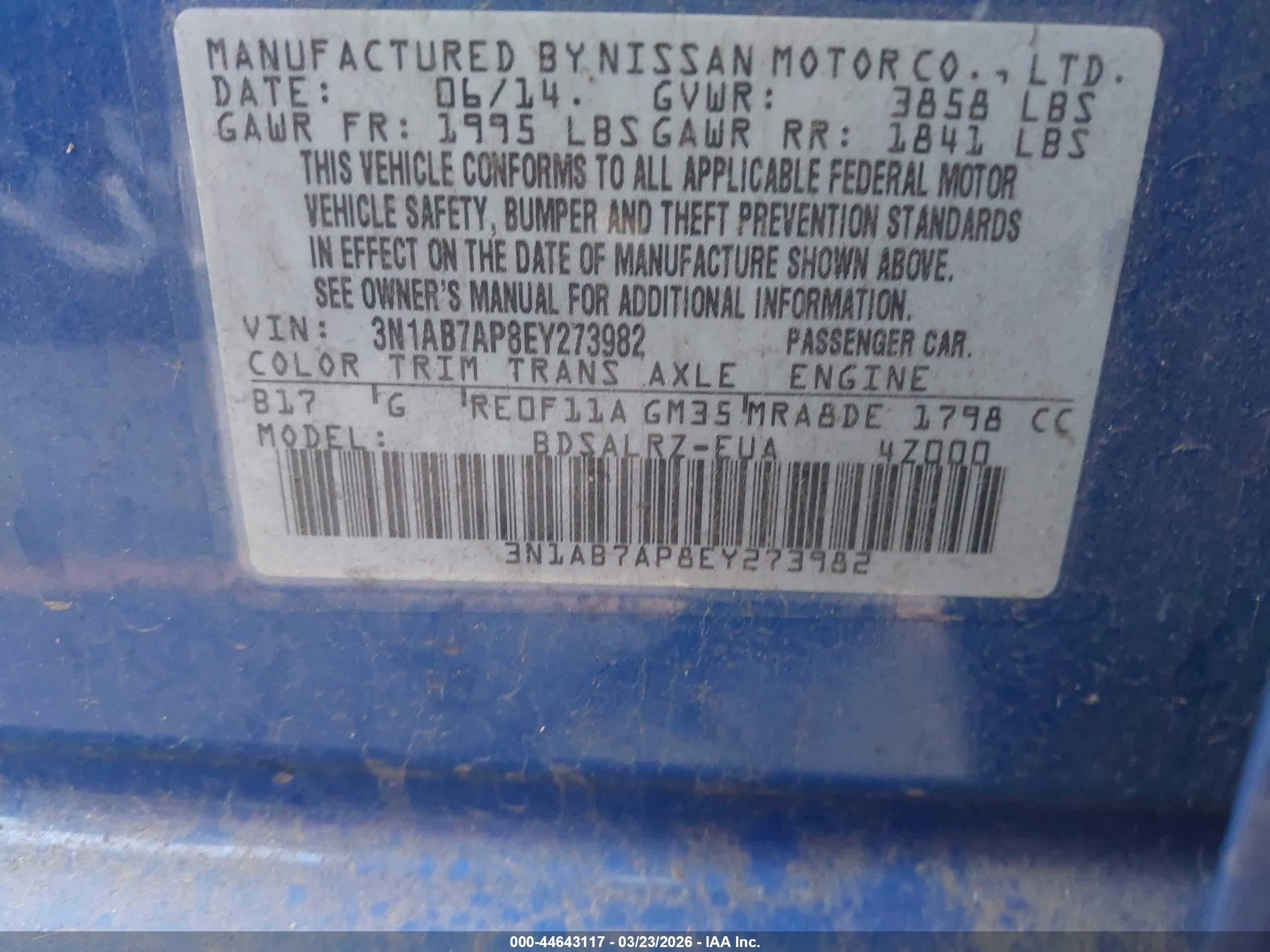 NISSAN SENTRA image 9