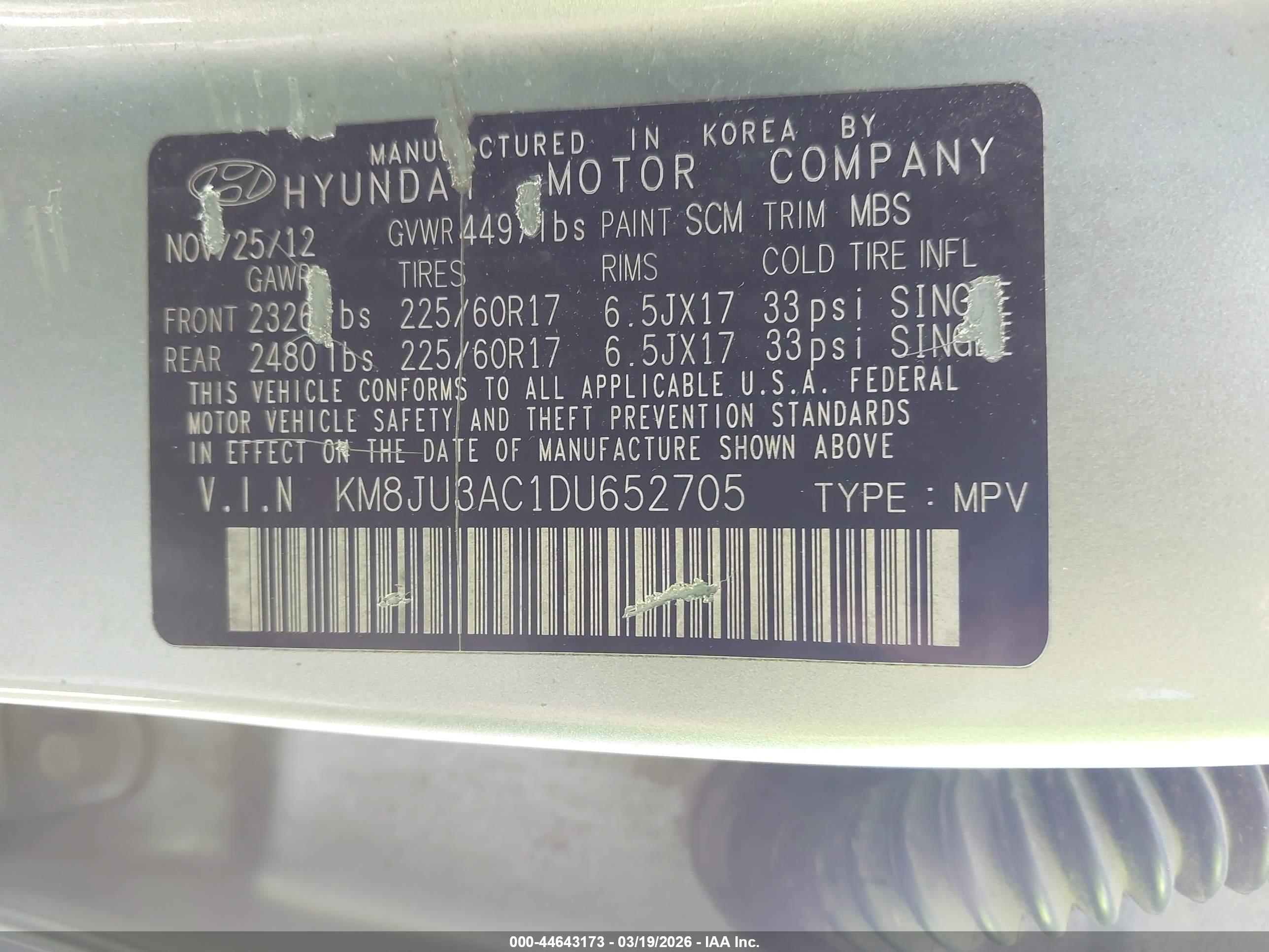 HYUNDAI TUCSON image 9