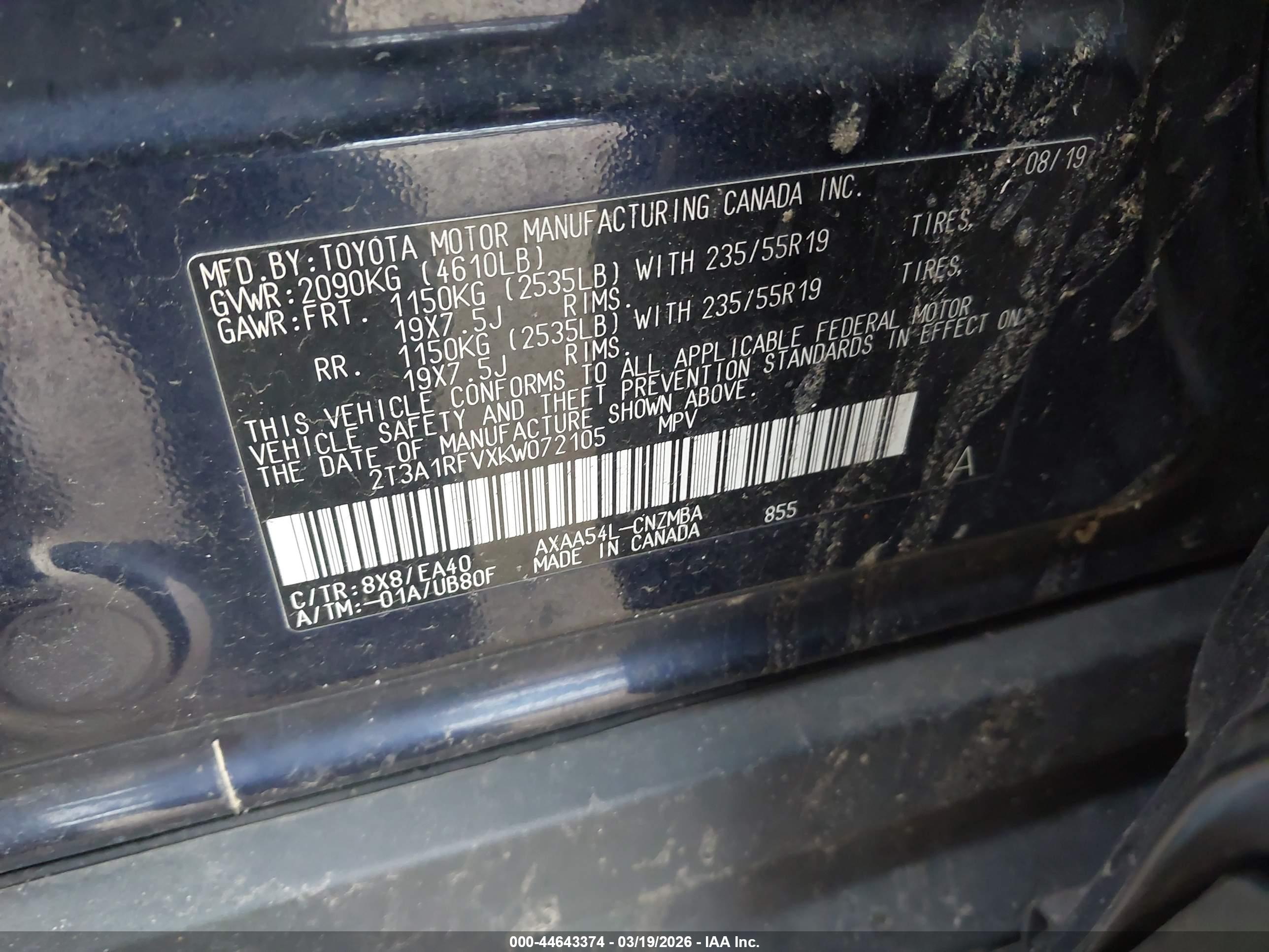 TOYOTA RAV4 image 9