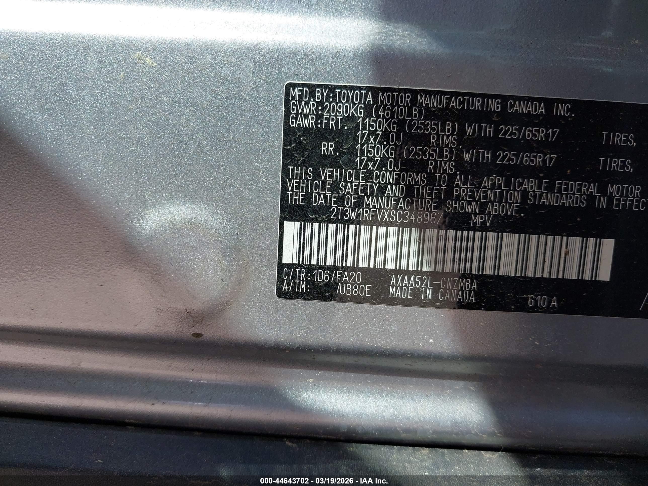 TOYOTA RAV4 image 9