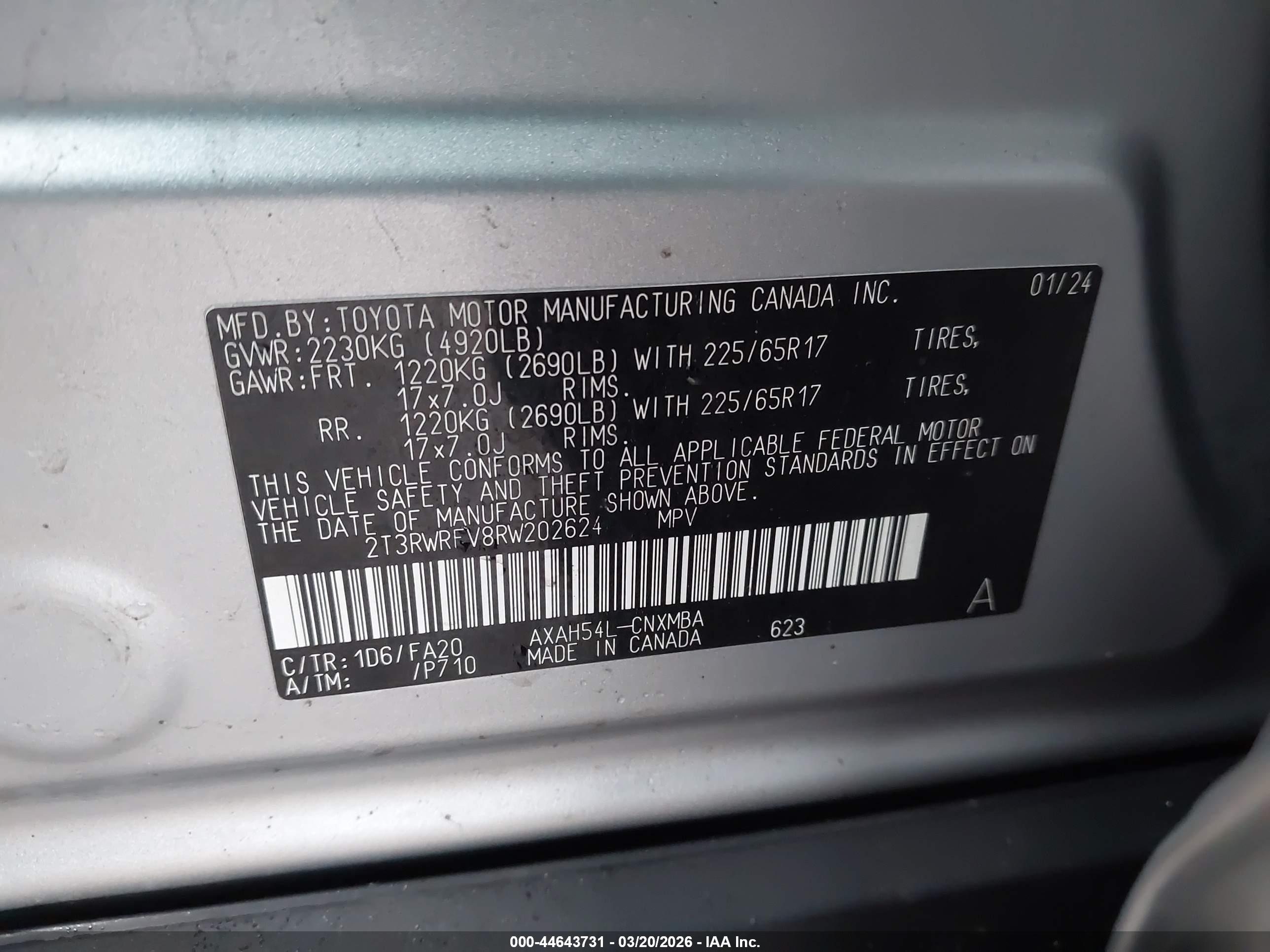 TOYOTA RAV4 image 9