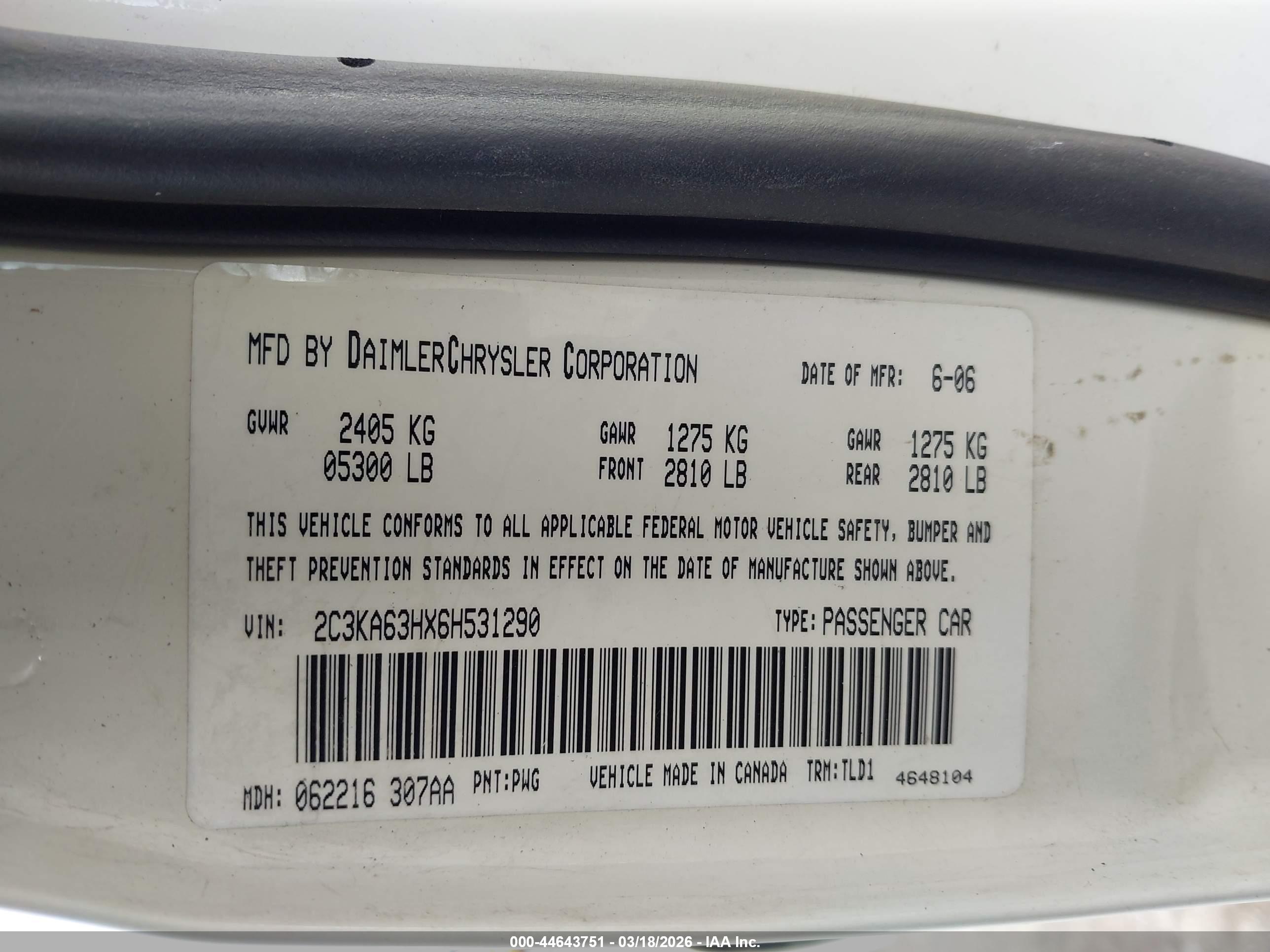 CHRYSLER 300C image 9