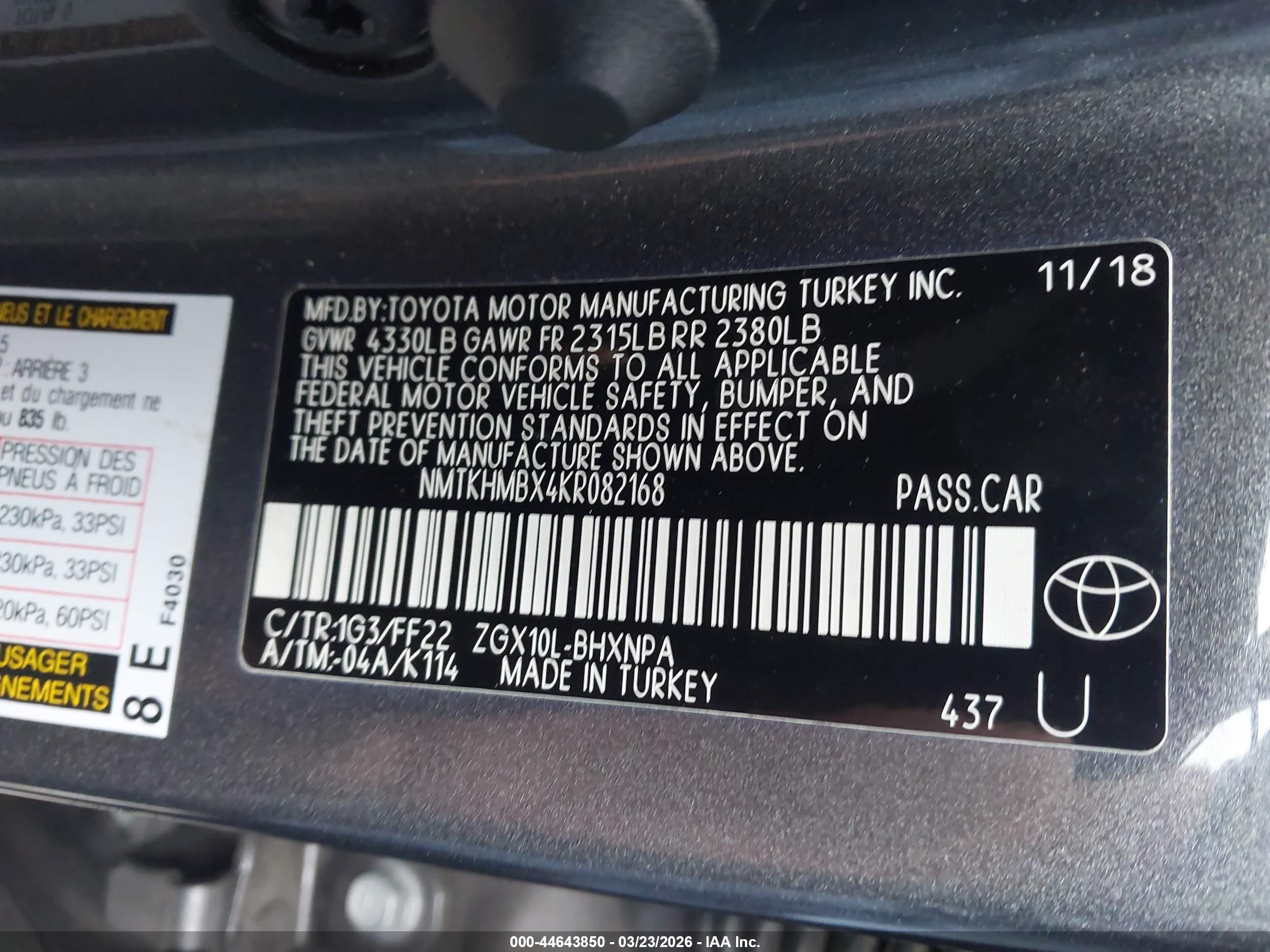 TOYOTA C-HR image 9