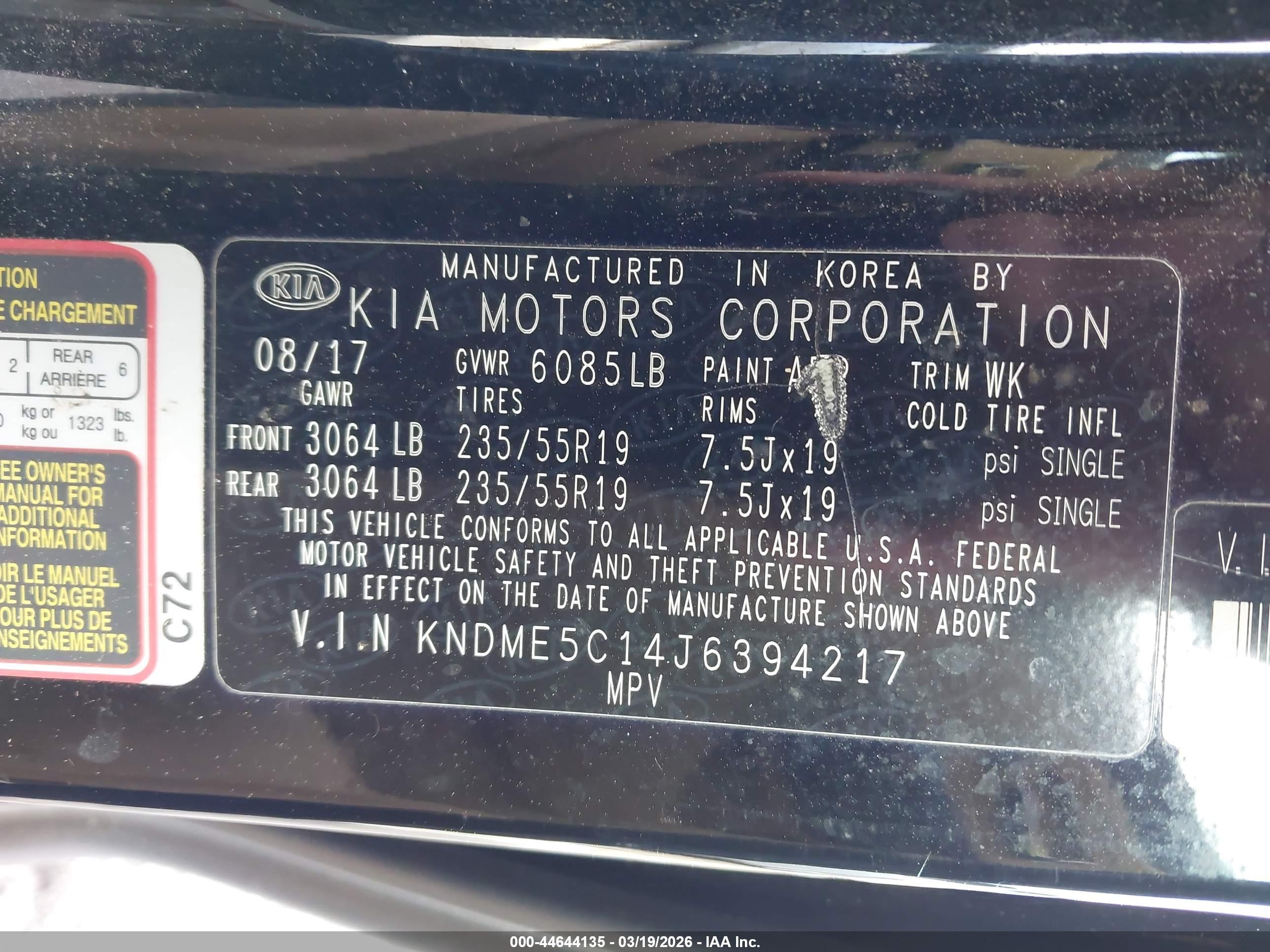 KIA SEDONA image 9