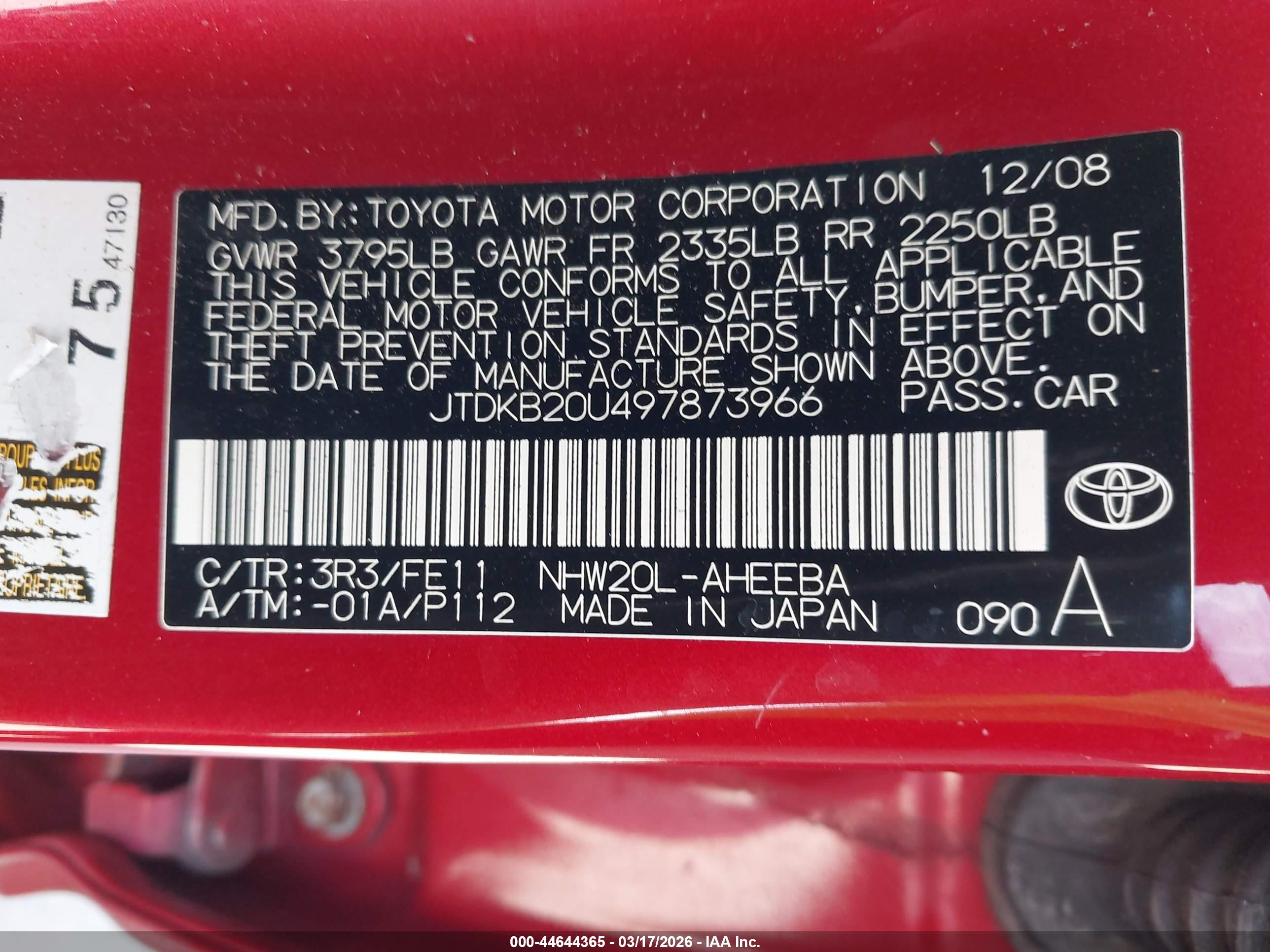TOYOTA PRIUS image 9