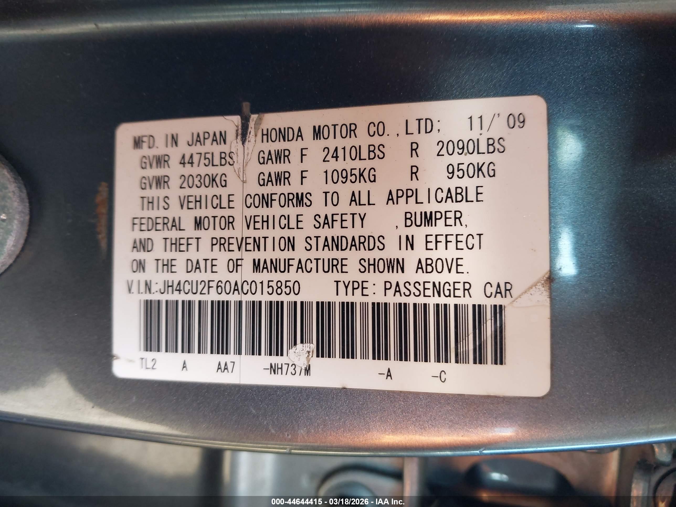 ACURA TSX image 9